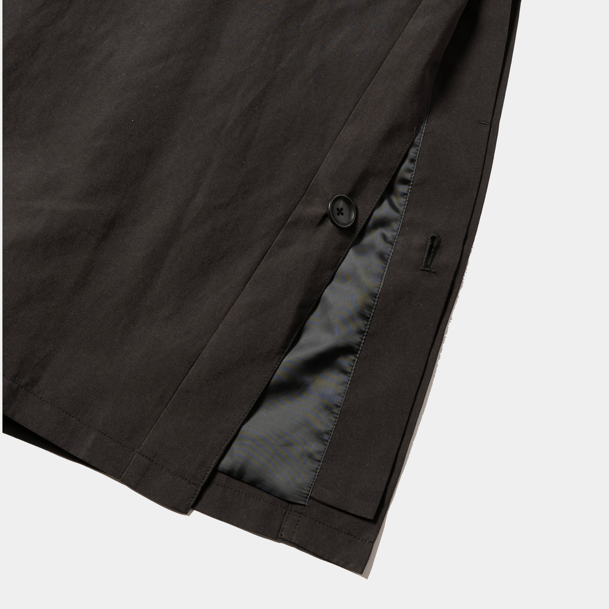 Padding Over Coat/Off Black