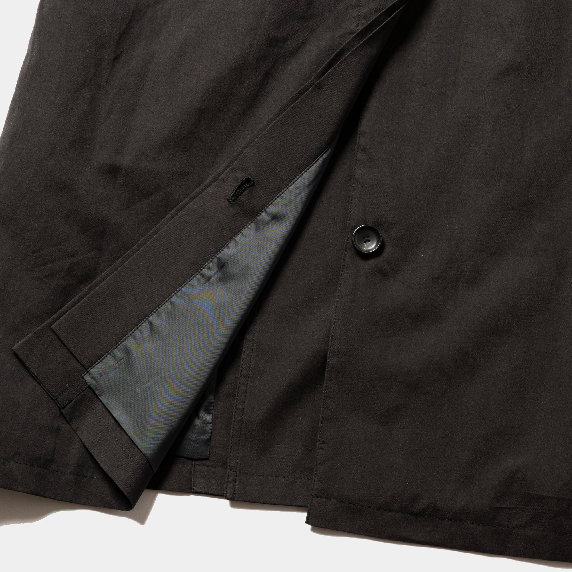 Padding Over Coat/Off Black