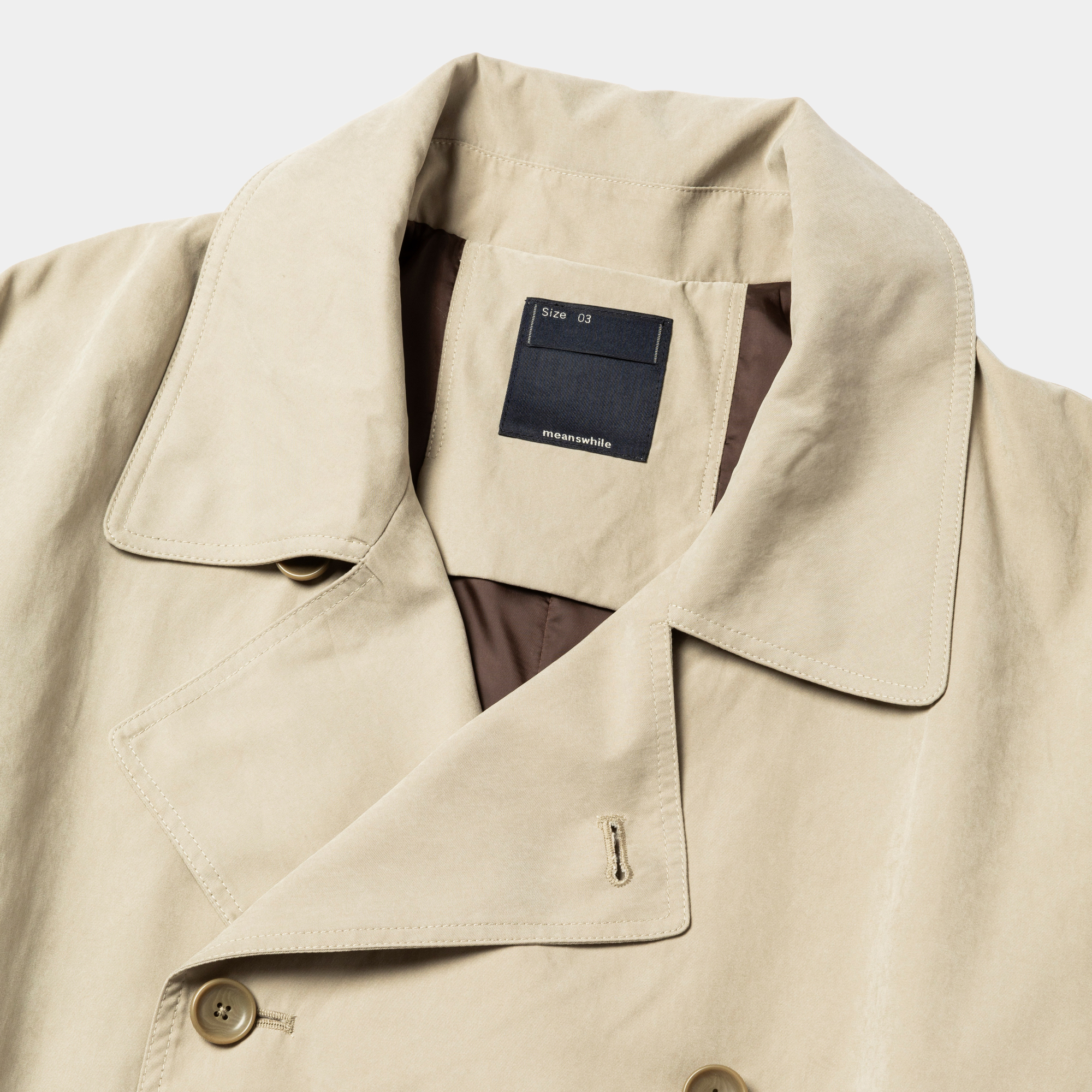 Padding Over Coat/Beige