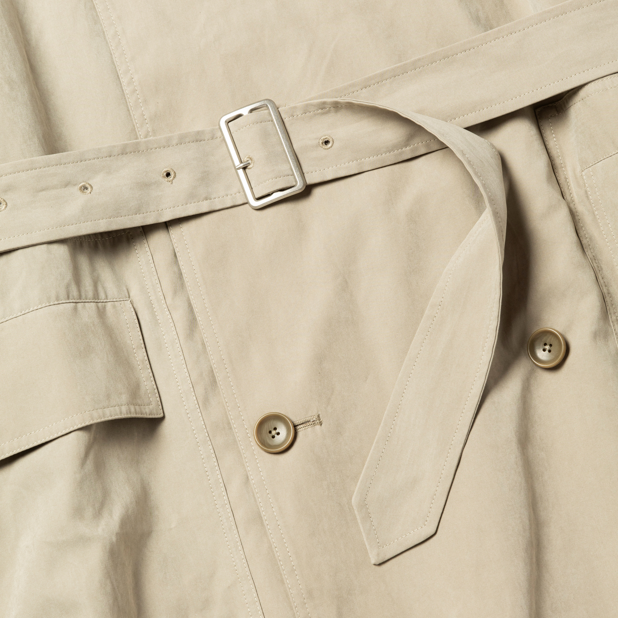 Padding Over Coat/Beige