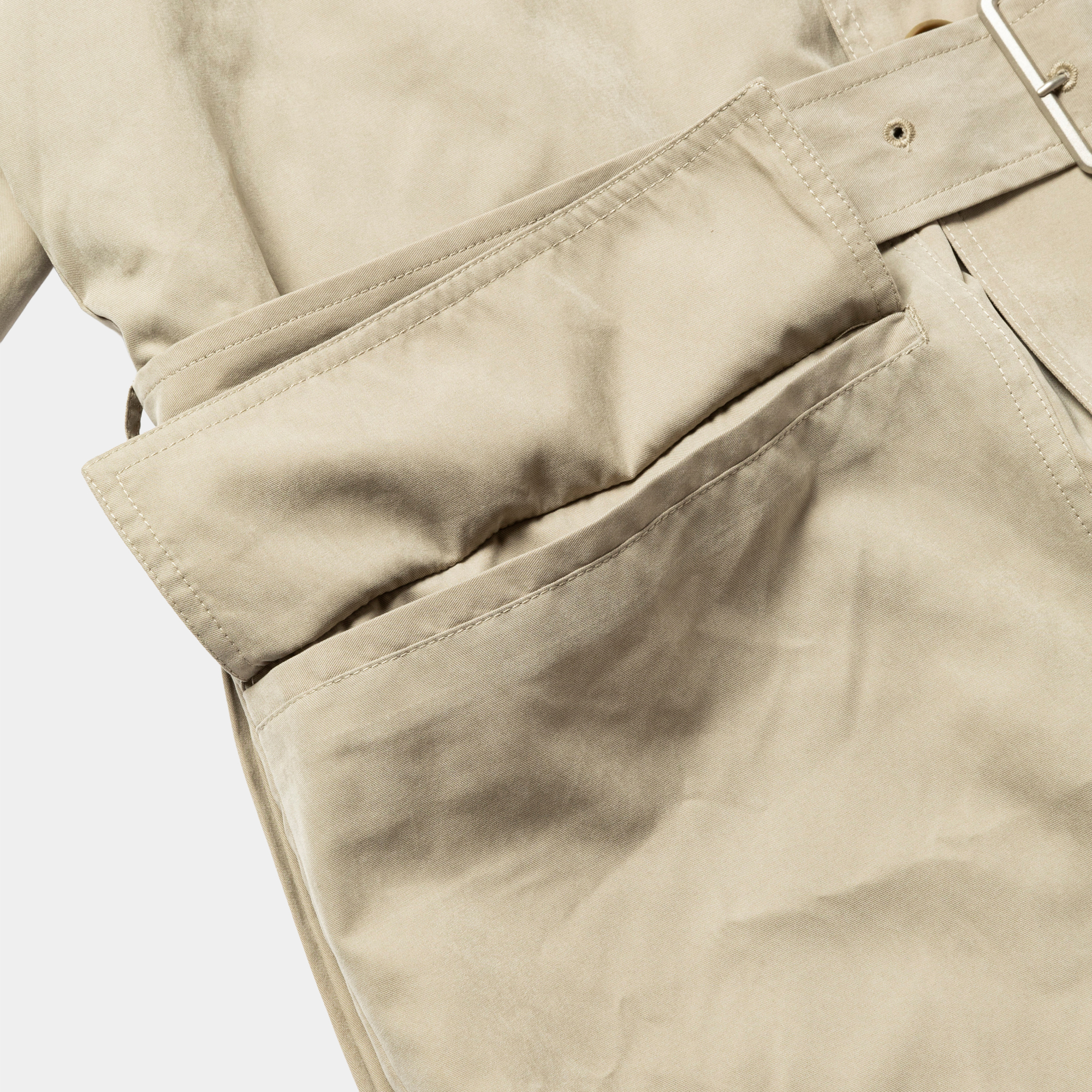 Padding Over Coat/Beige