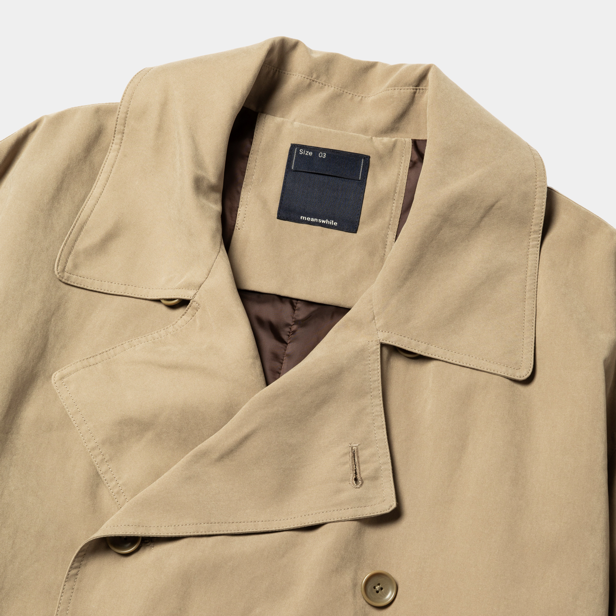 Padding Over Coat/Greige