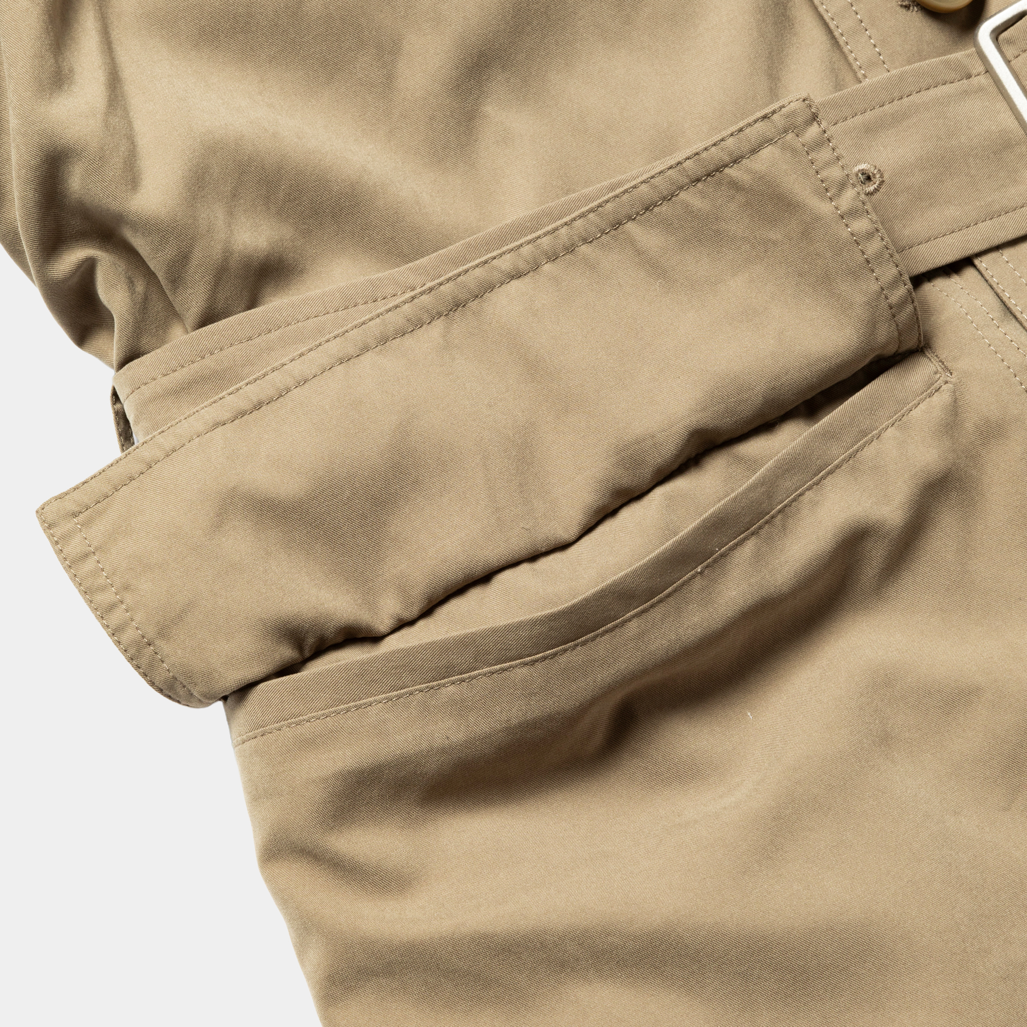 Padding Over Coat/Greige