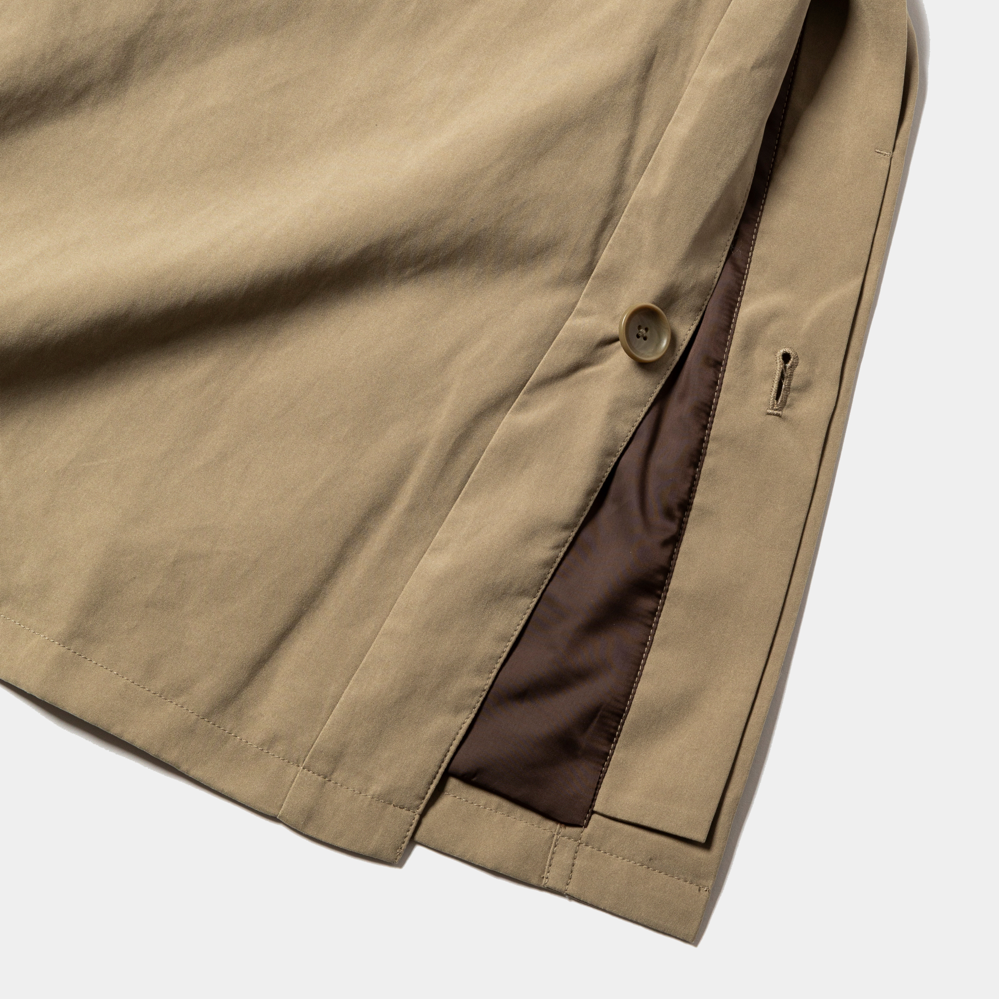 Padding Over Coat/Greige
