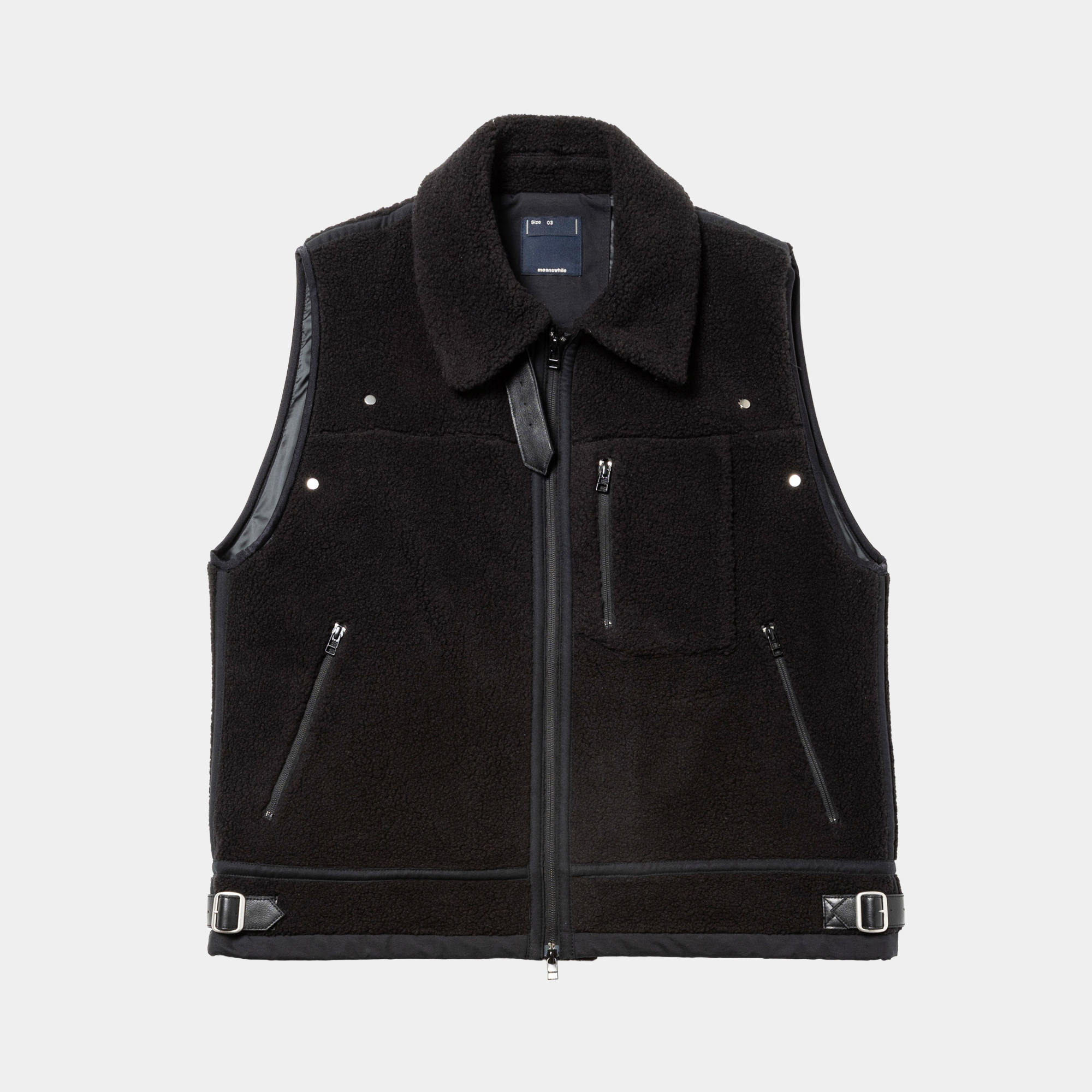 Retro Fleece B3/Off Black