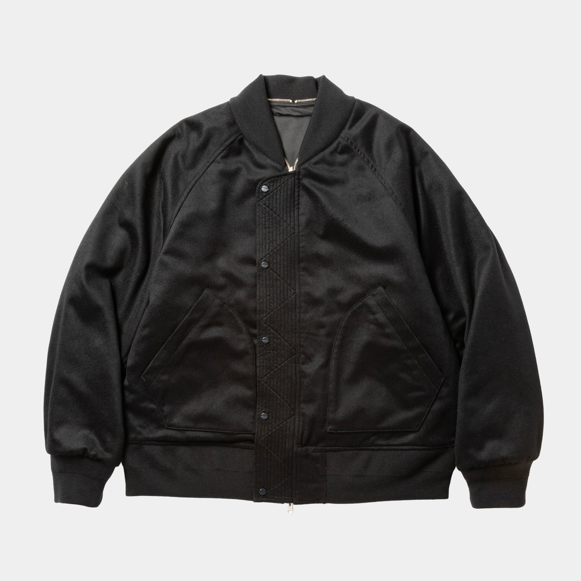 Nylon×Beaver Reversible MA1/Off Black