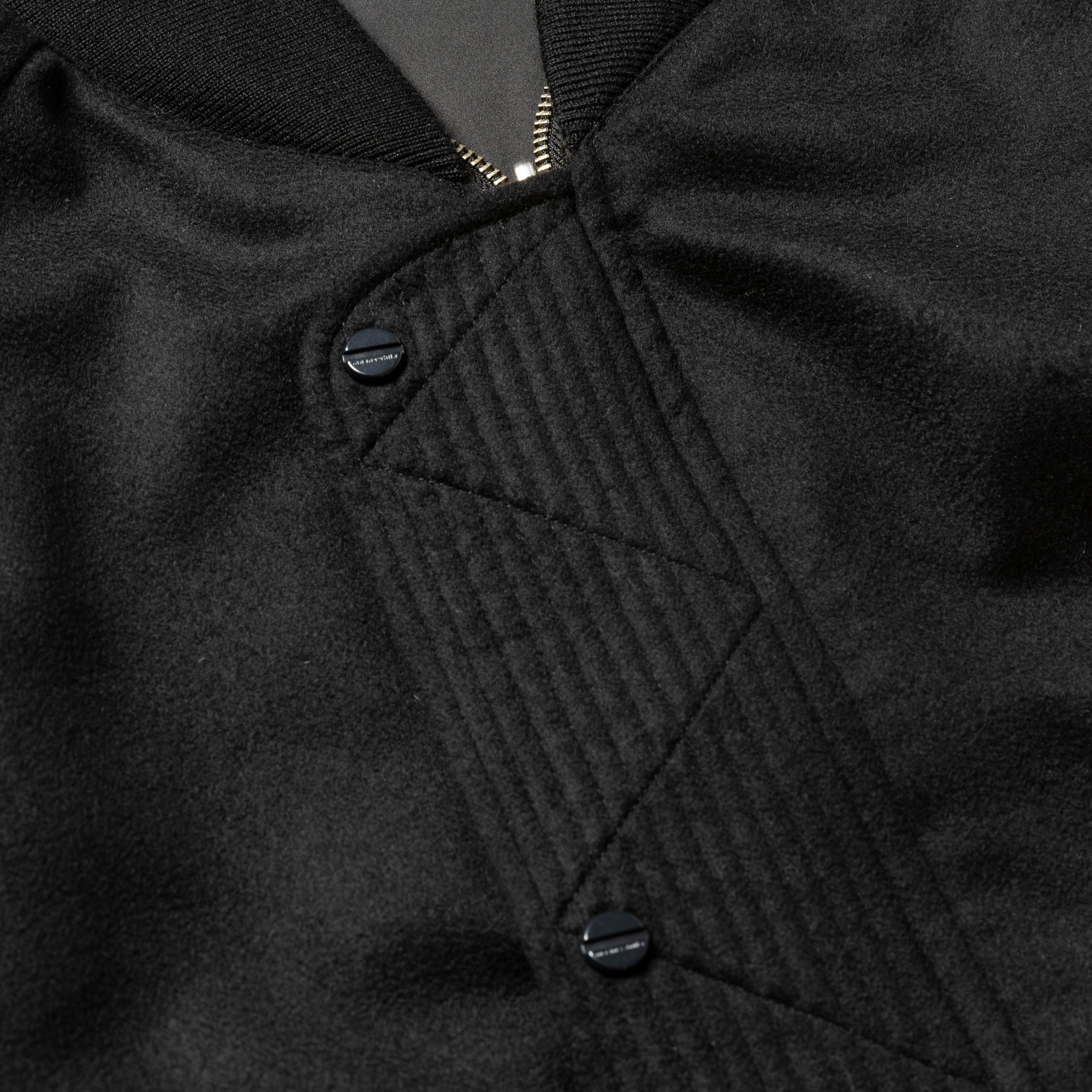 Nylon×Beaver Reversible MA1/Off Black