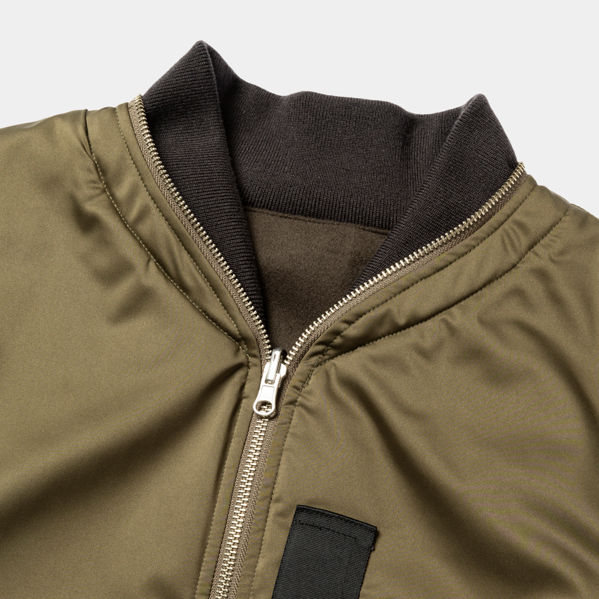 Nylon×Beaver Reversible MA1/Khaki
