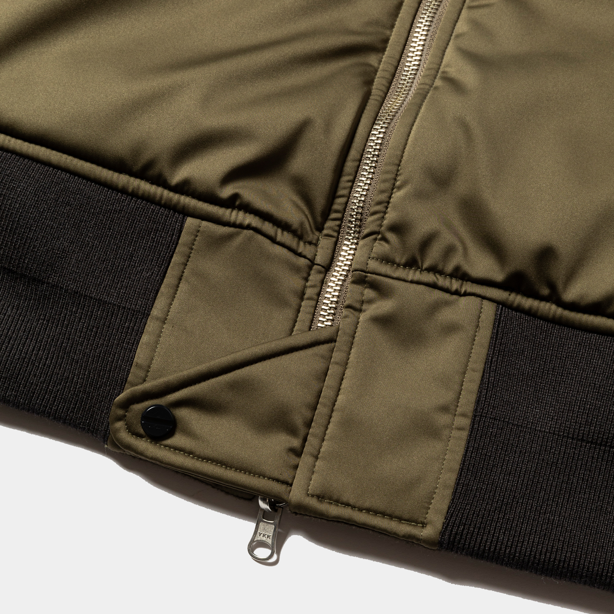 Nylon×Beaver Reversible MA1/Khaki