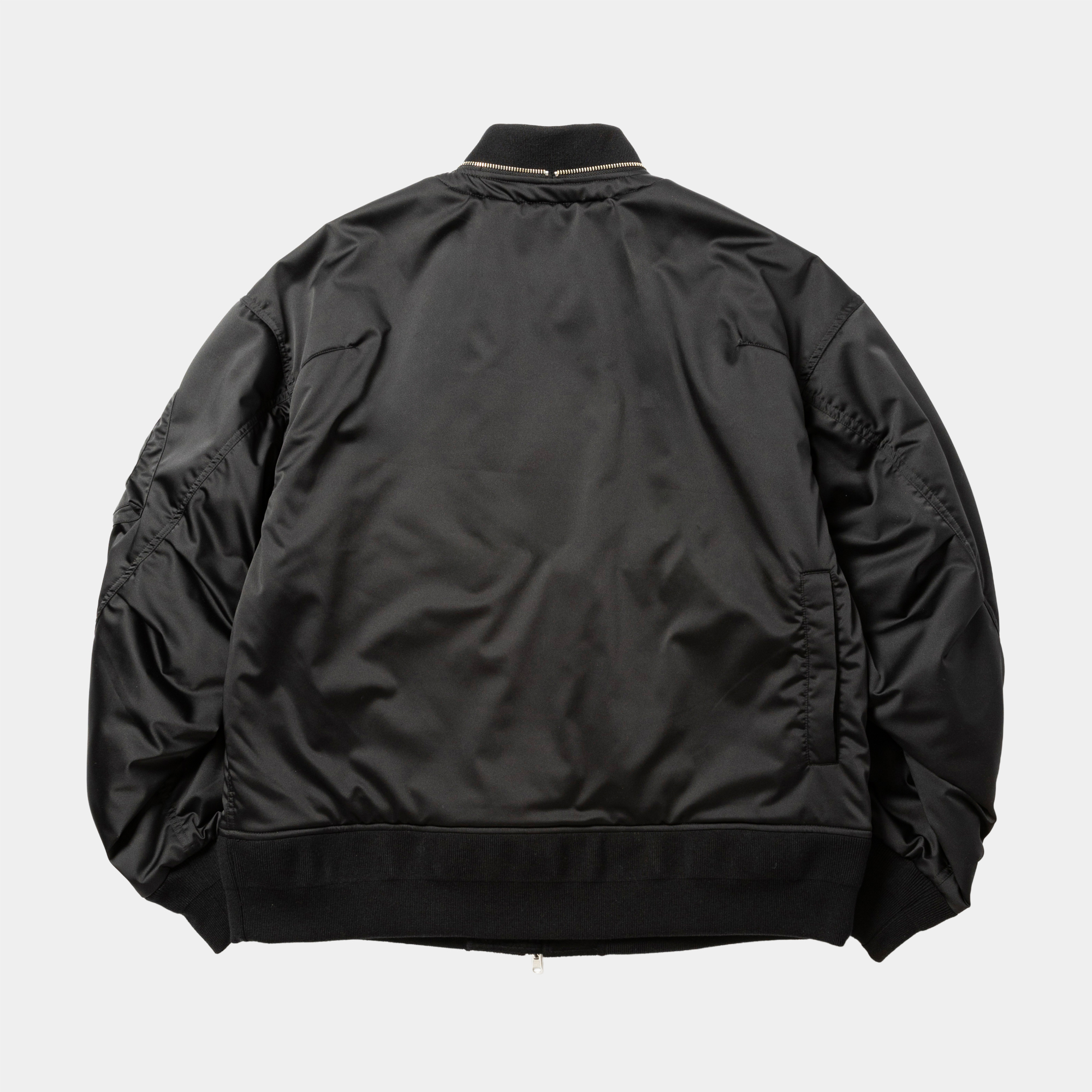 Nylon×Beaver Reversible MA1/Off Black