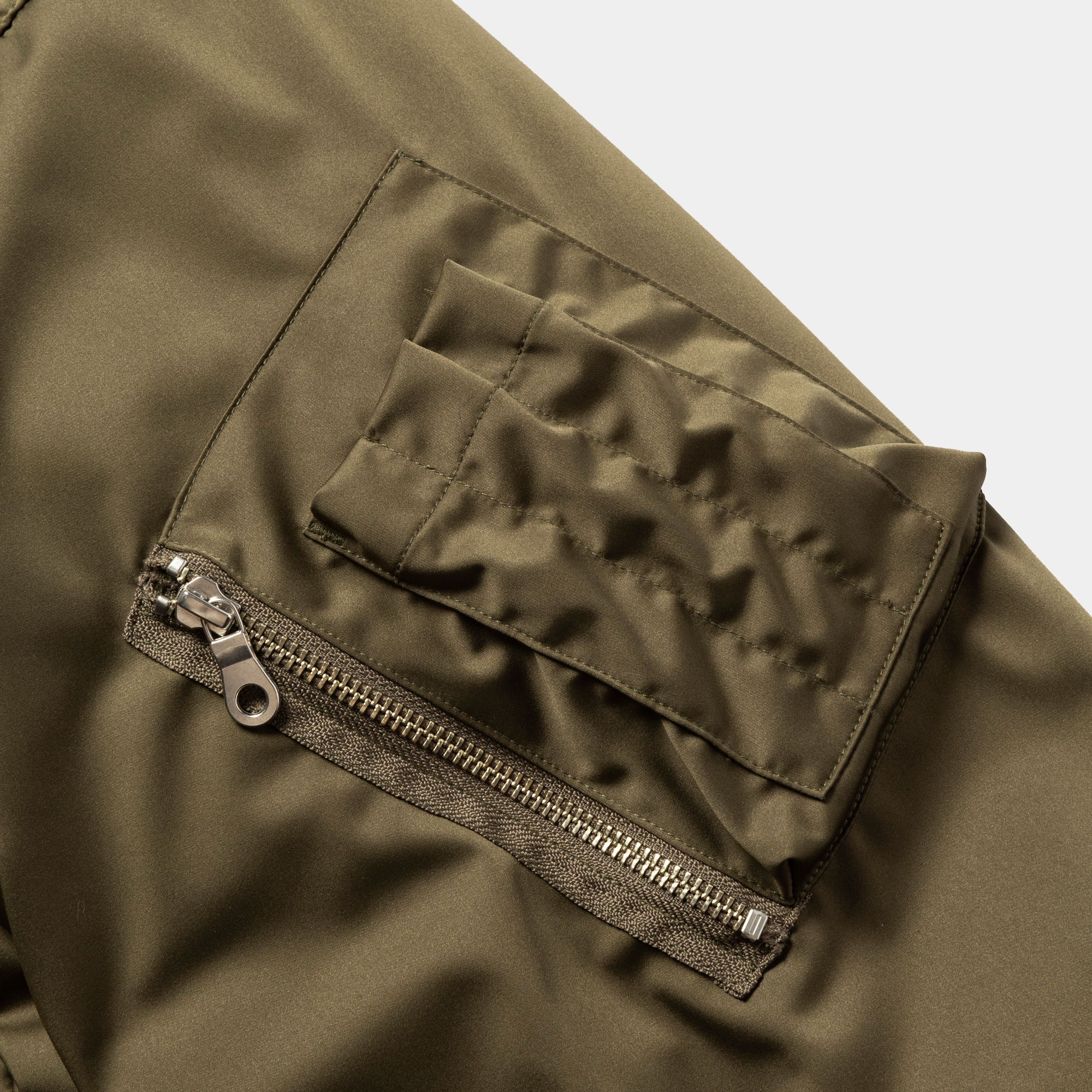 Nylon×Beaver Reversible MA1/Khaki