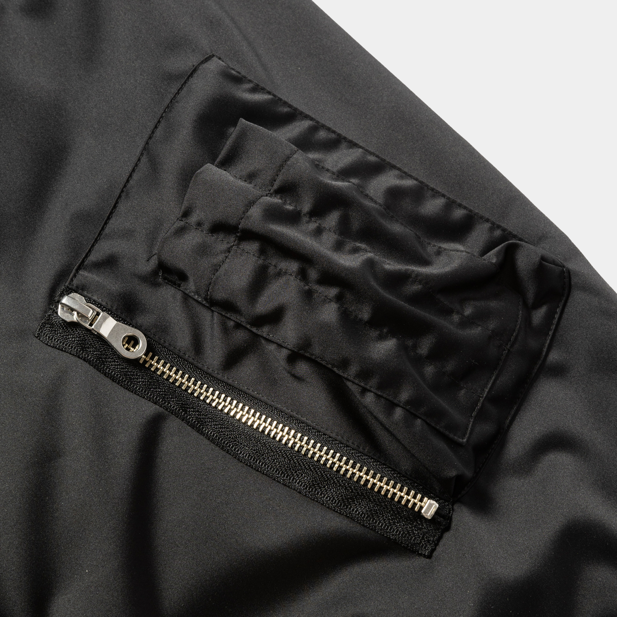 Nylon×Beaver Reversible MA1/Off Black