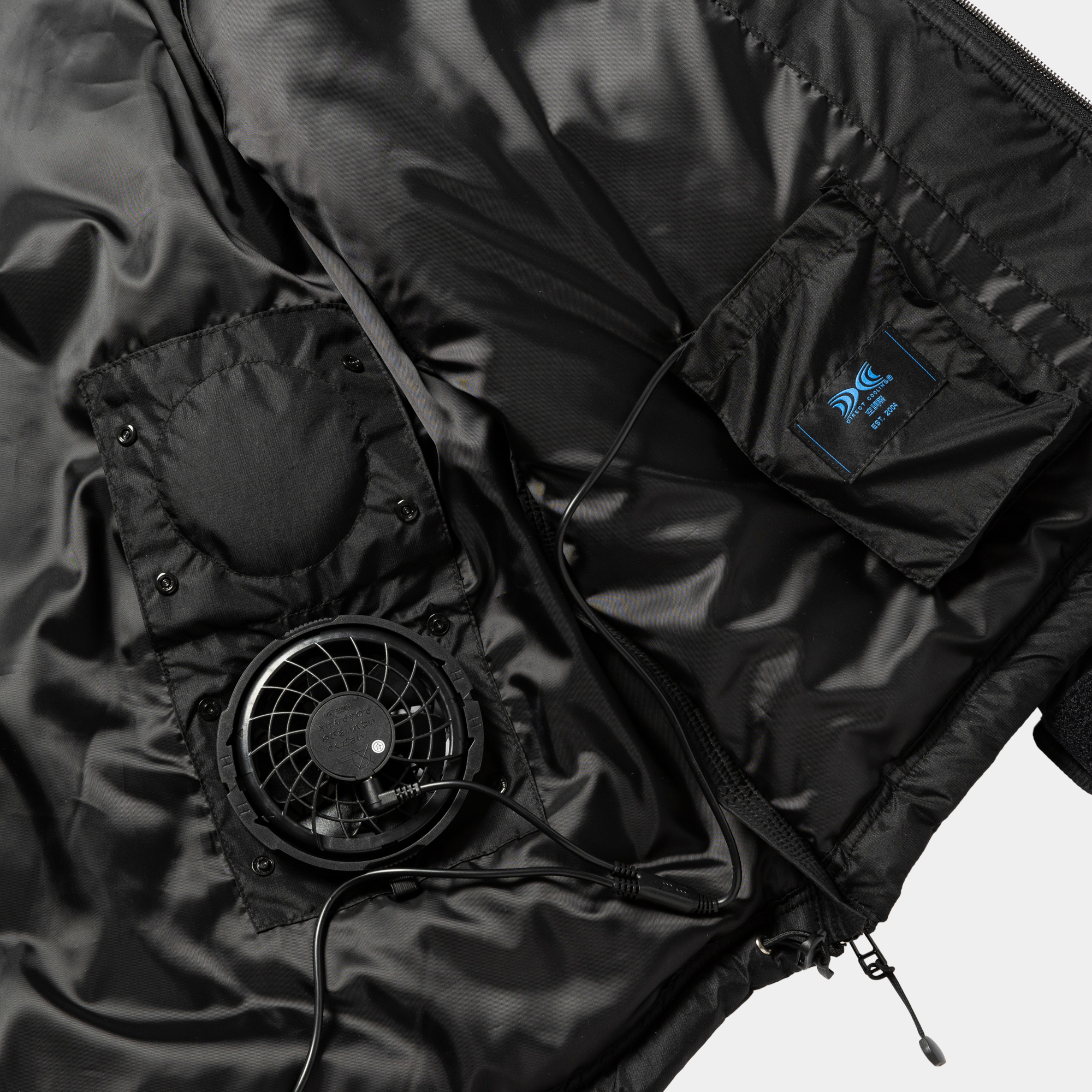 Air Circulation System Down JKT/Off Black