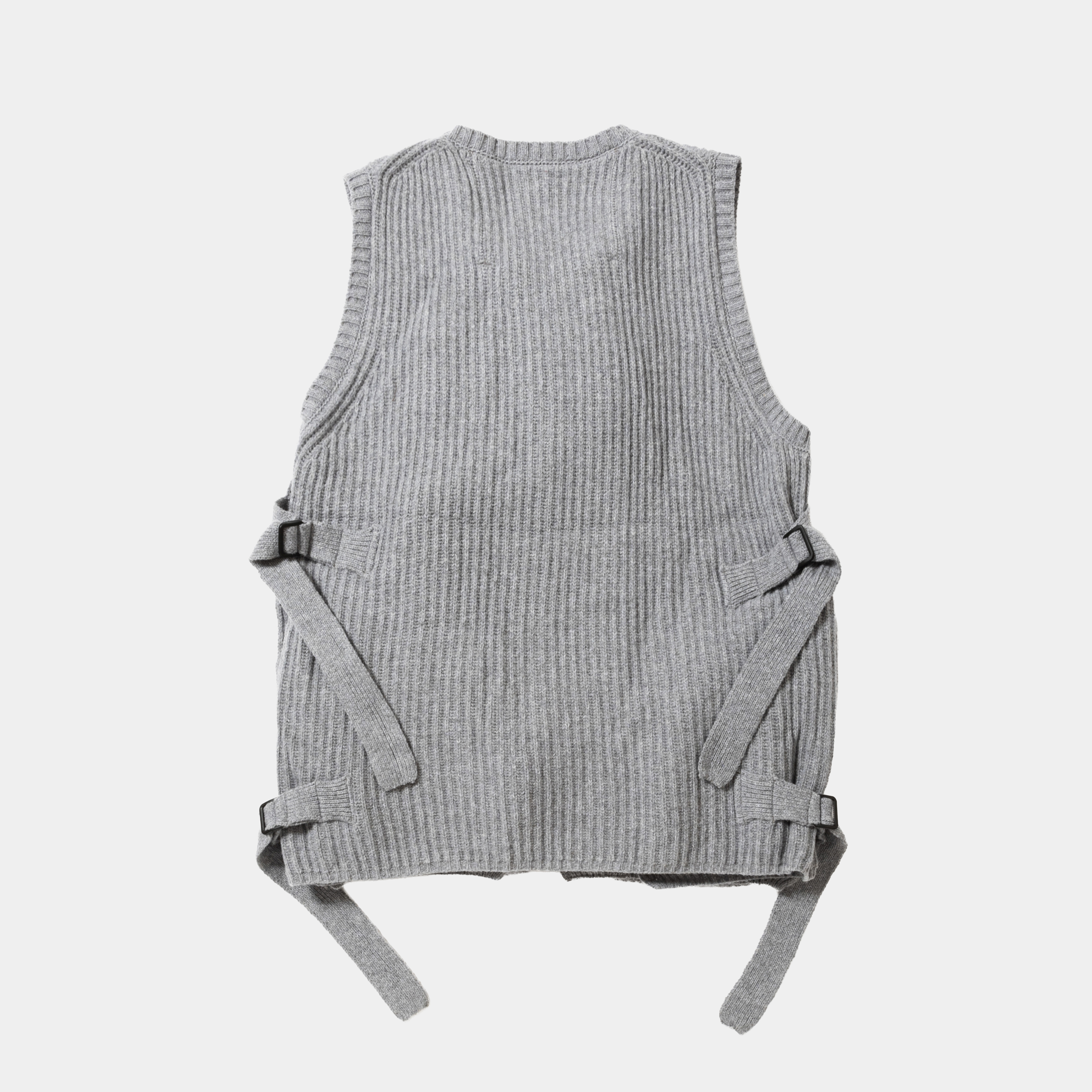 Body Armor Knit Vest/Grey