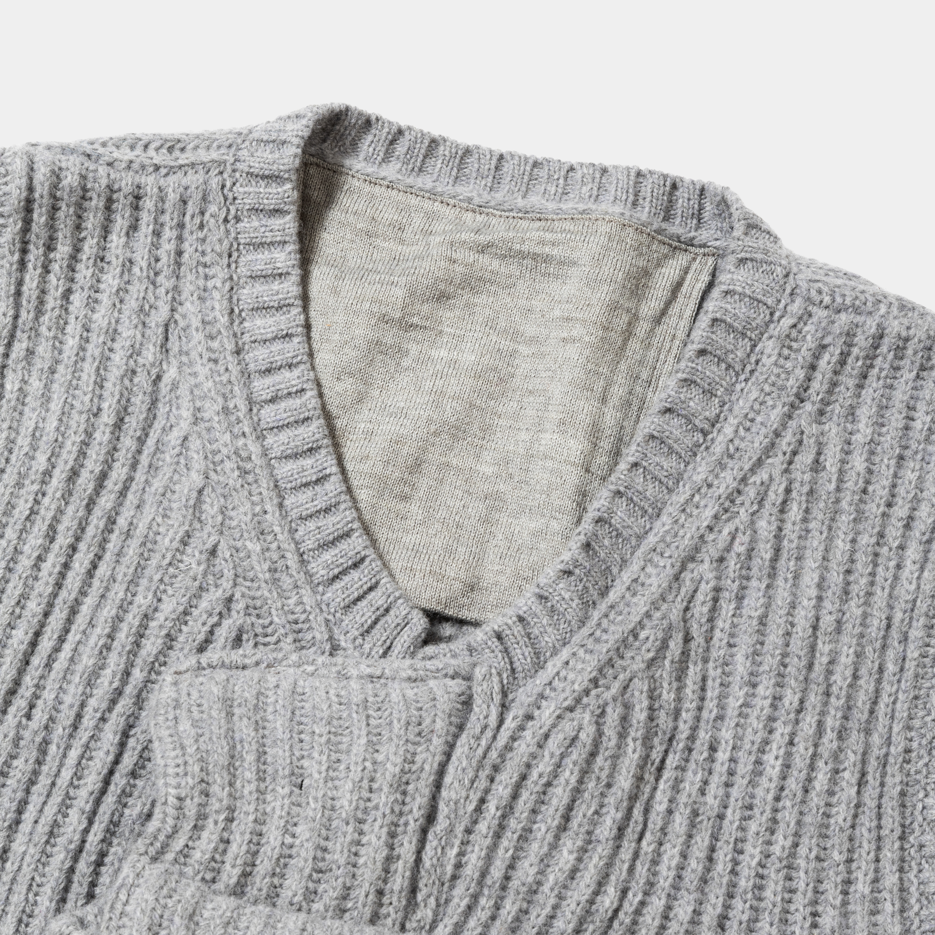 Body Armor Knit Vest/Grey