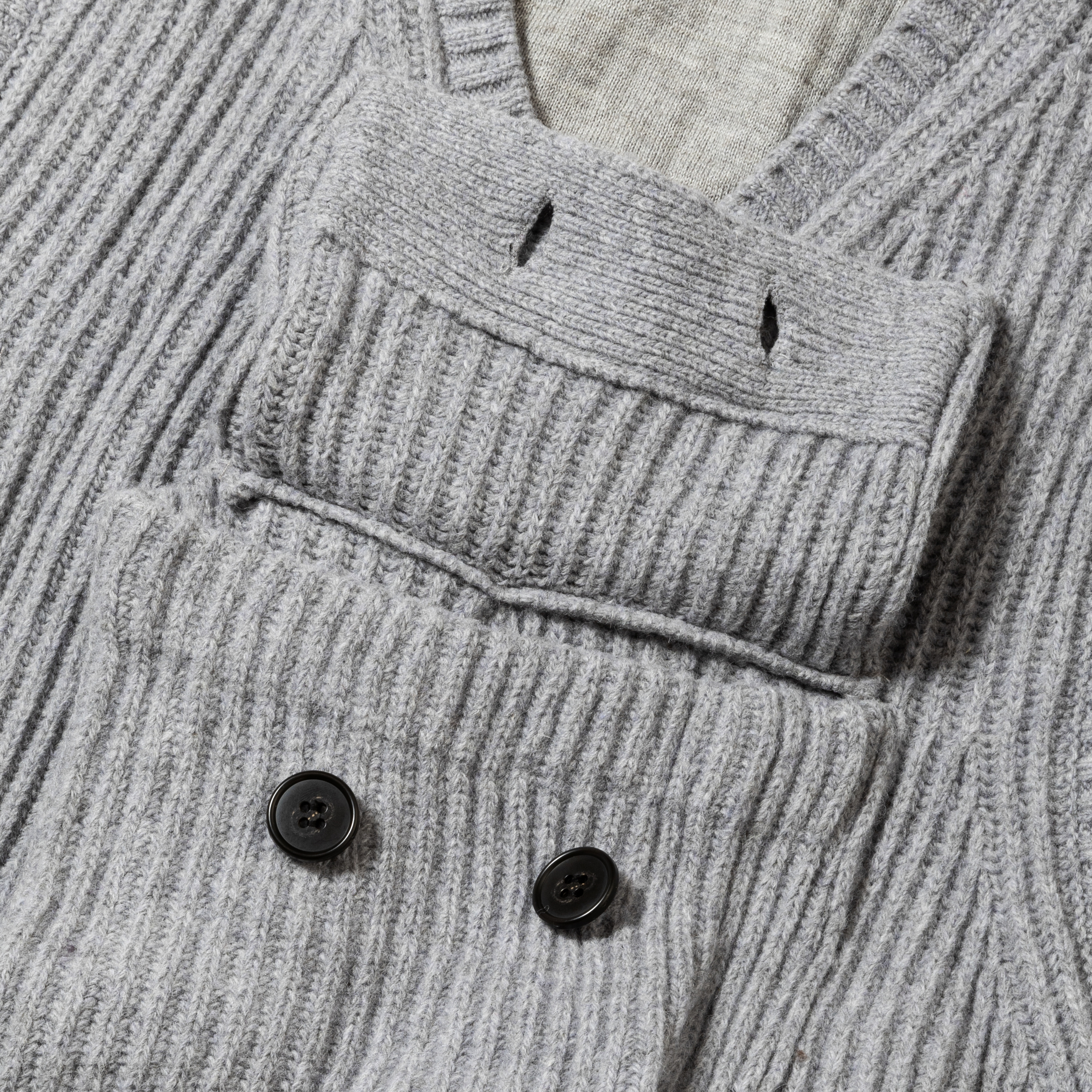 Body Armor Knit Vest/Grey