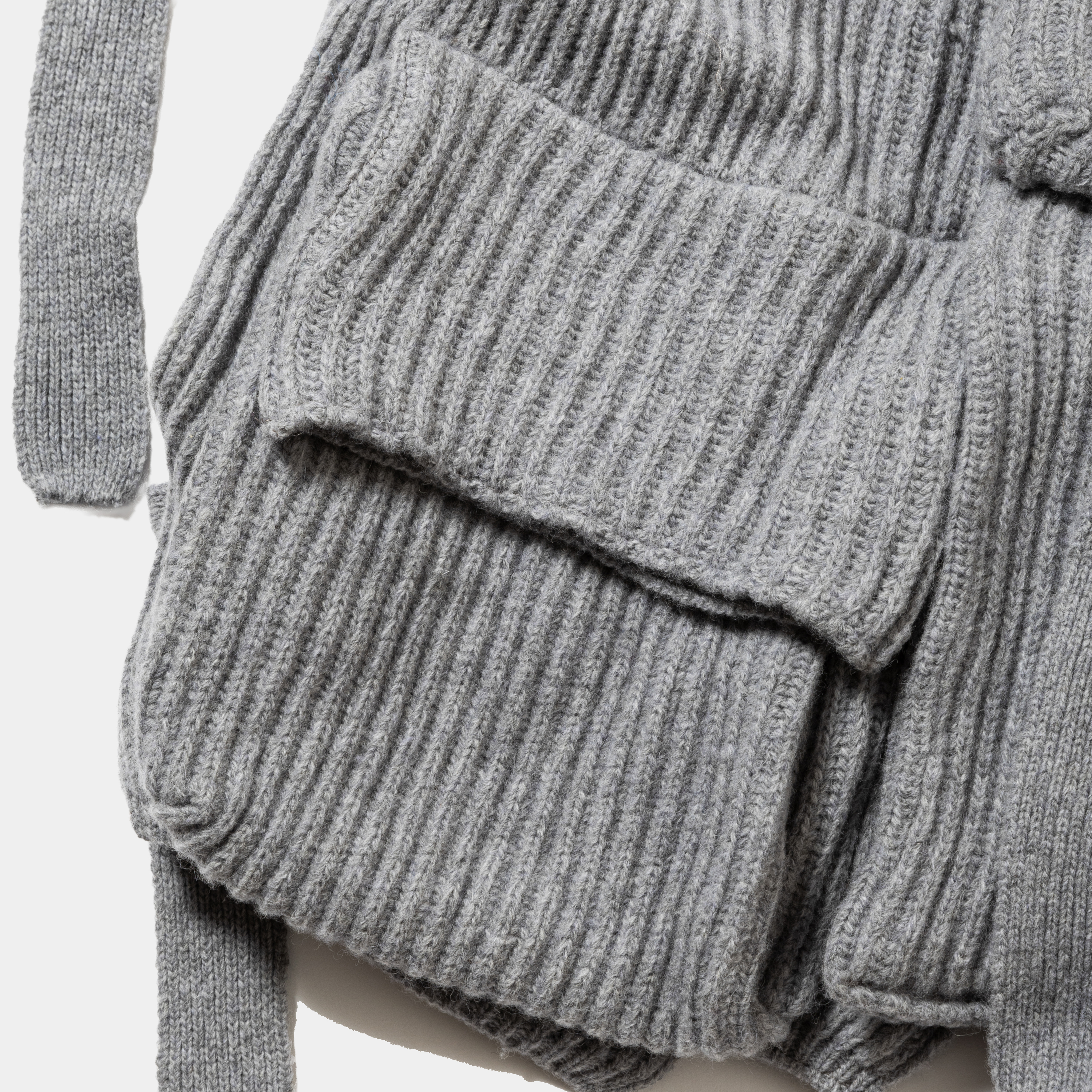Body Armor Knit Vest/Grey