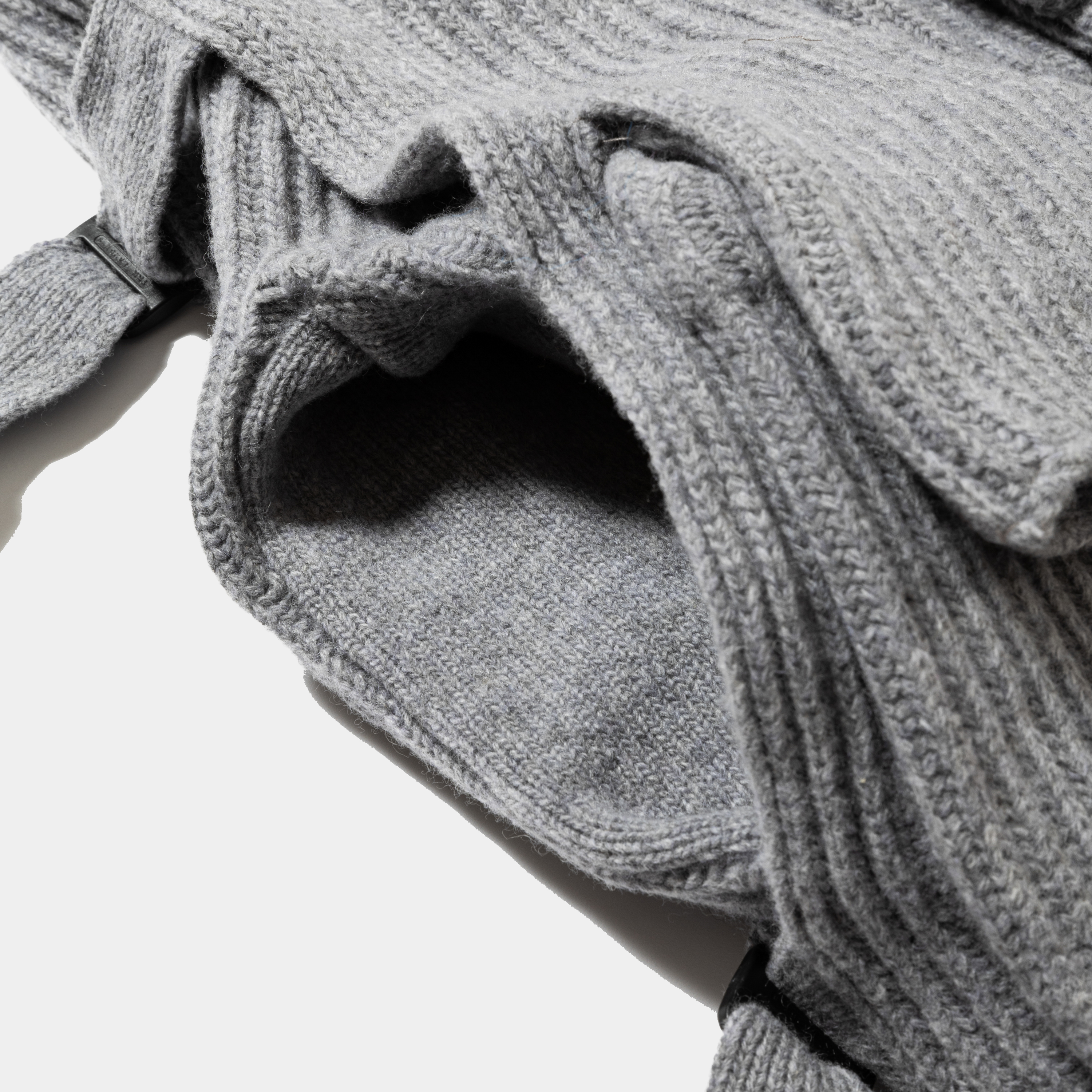 Body Armor Knit Vest/Grey