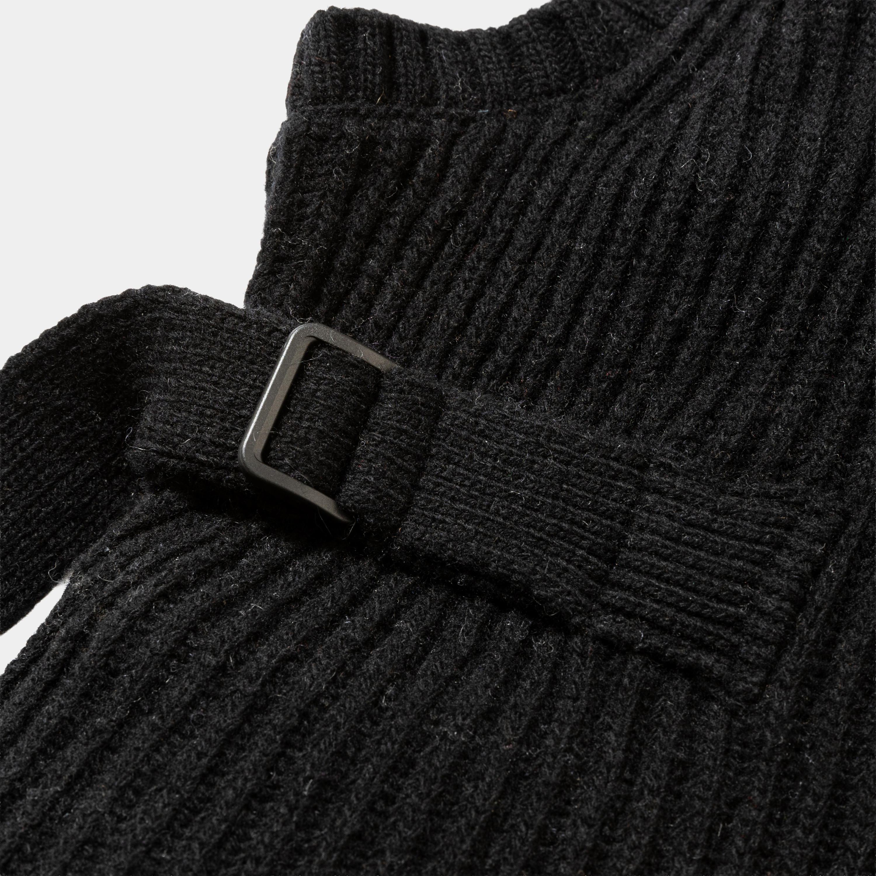 Body Armor Knit Vest/Off Black