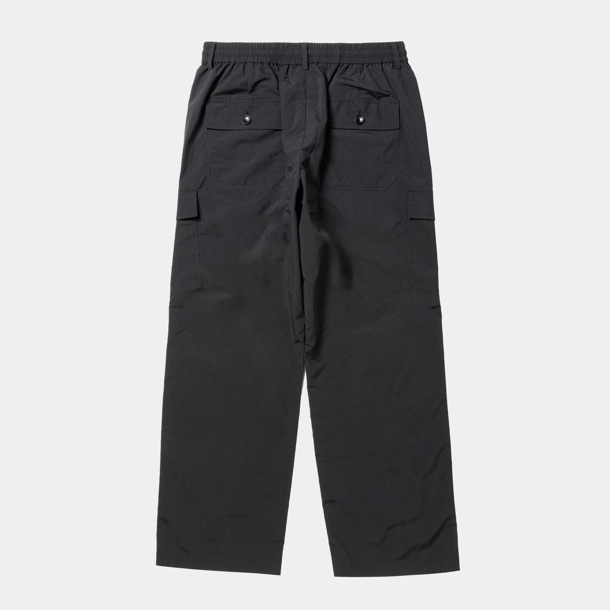 Nylon Easy Cargo Slacks/Off Black