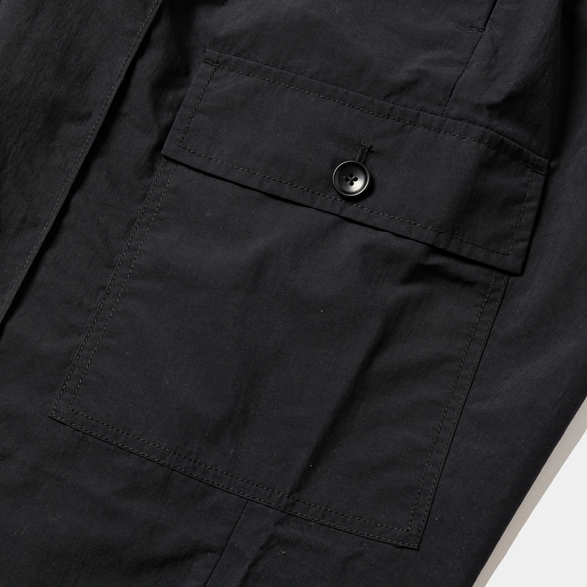 Nylon Easy Cargo Slacks/Off Black