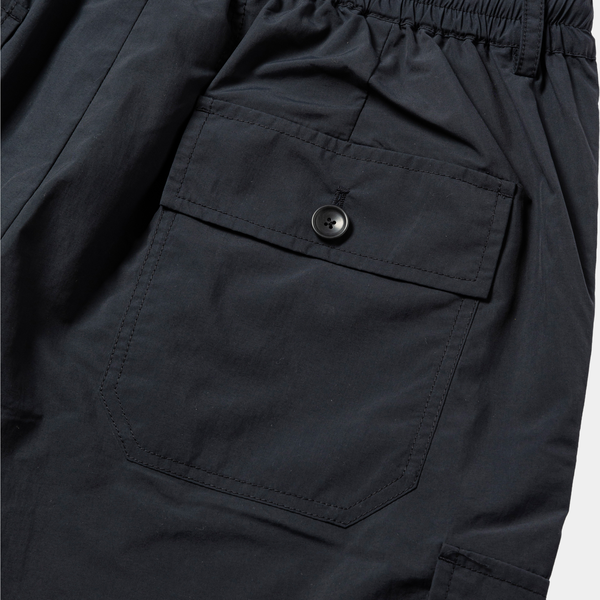 Nylon Easy Cargo Slacks/Navy