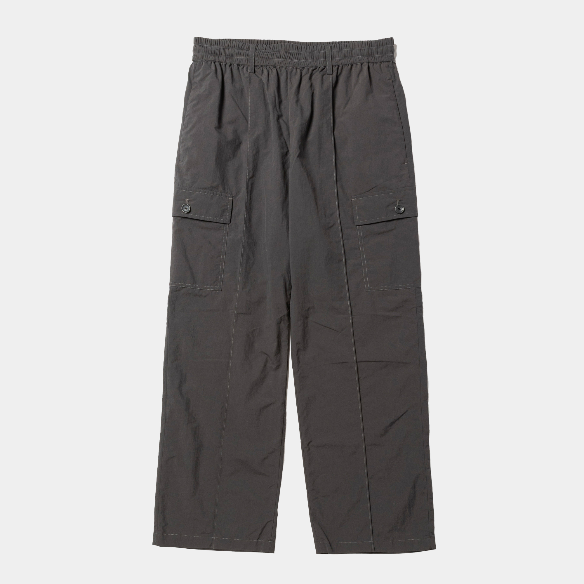 Nylon Easy Cargo Slacks/Charcoal