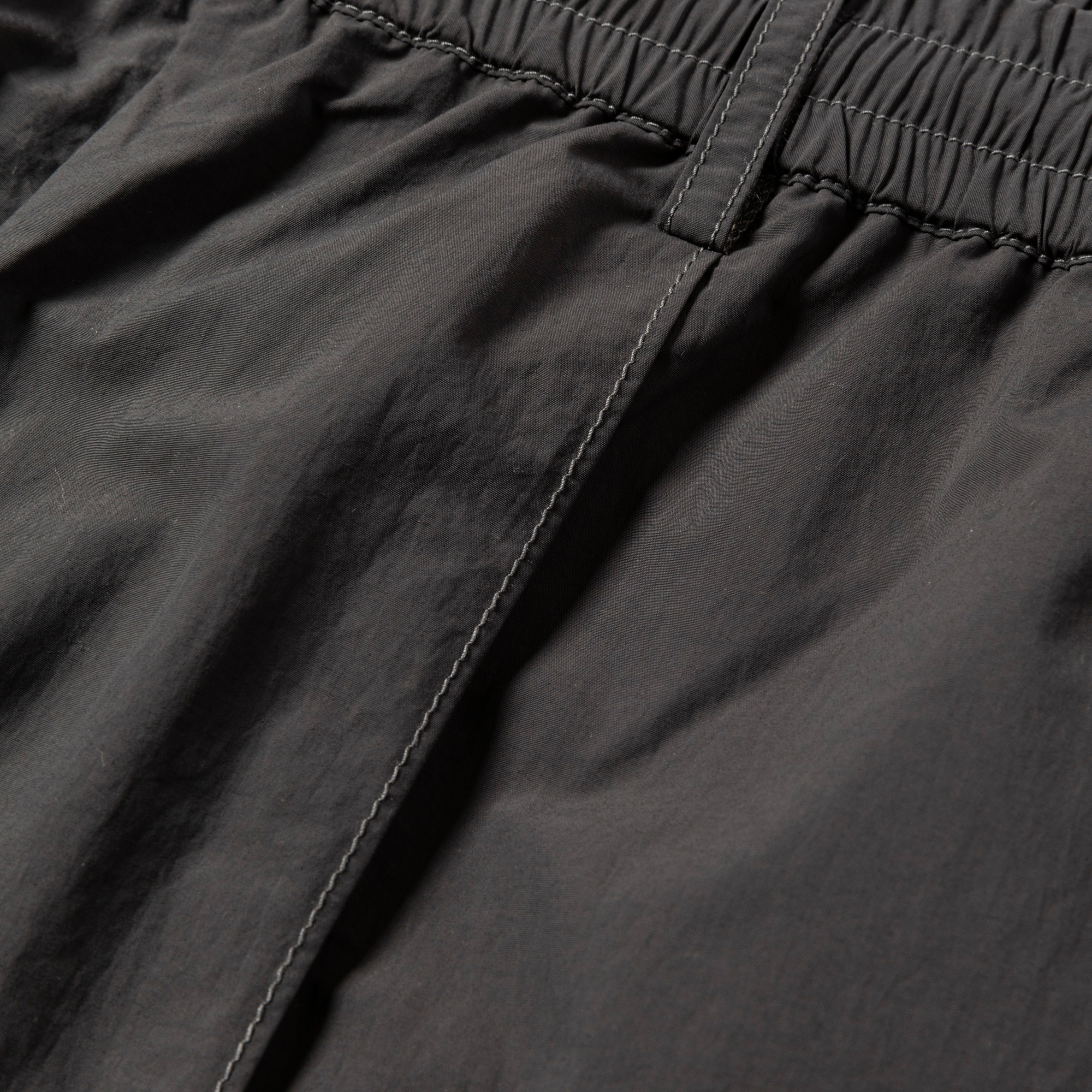 Nylon Easy Cargo Slacks/Charcoal