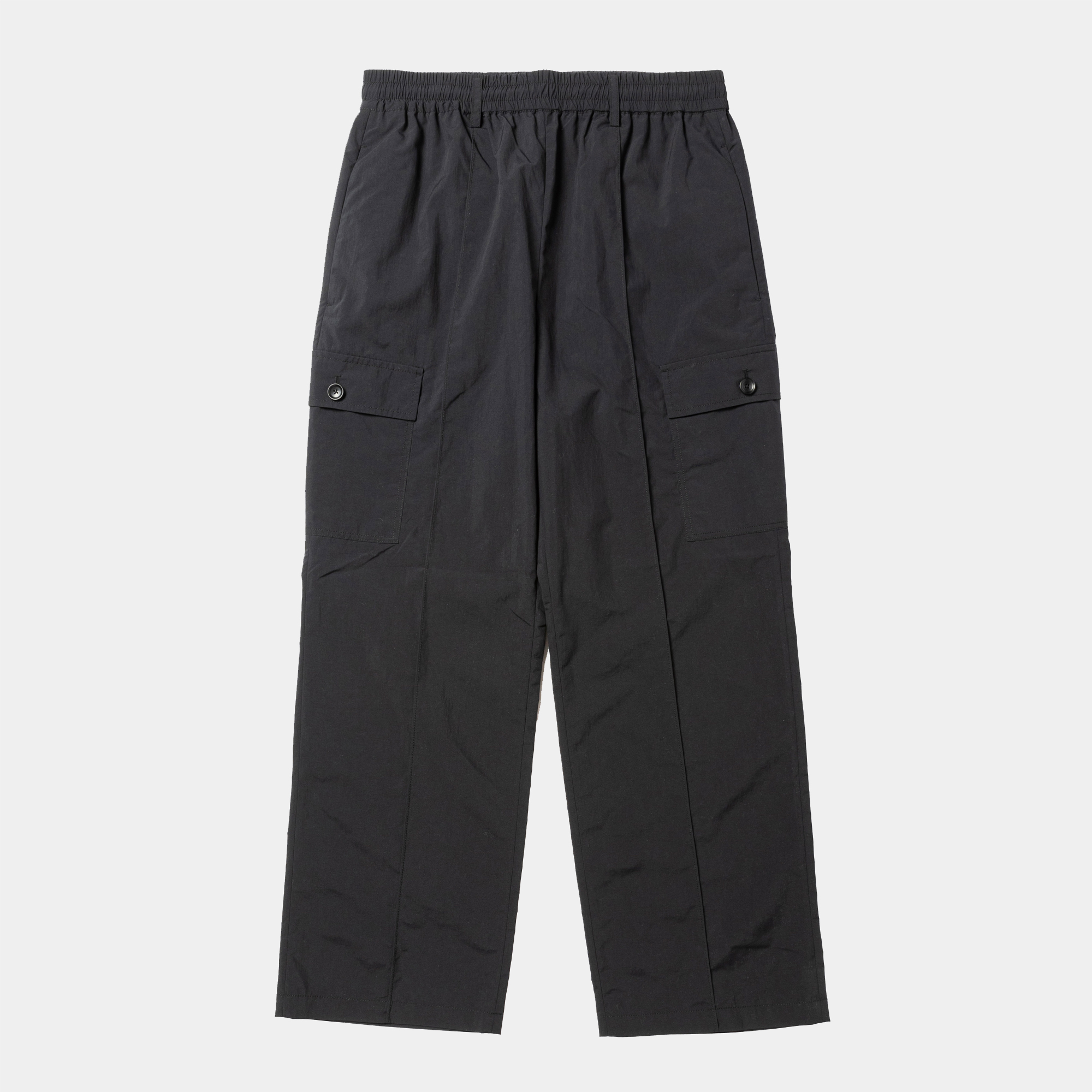 Nylon Easy Cargo Slacks/Off Black