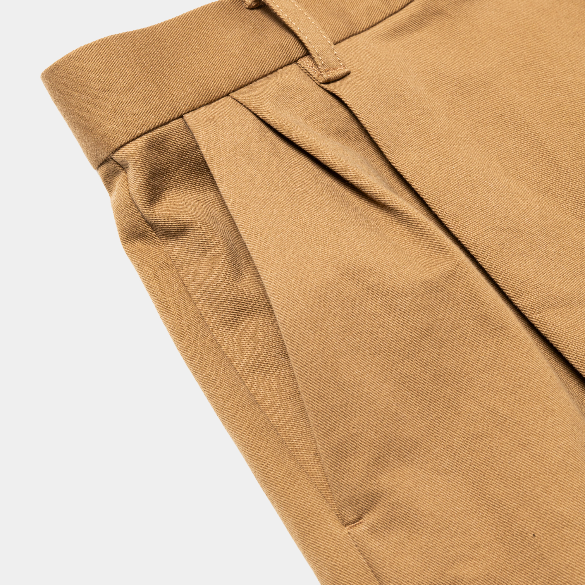 Dress Chino High-waist Slacks/Beige