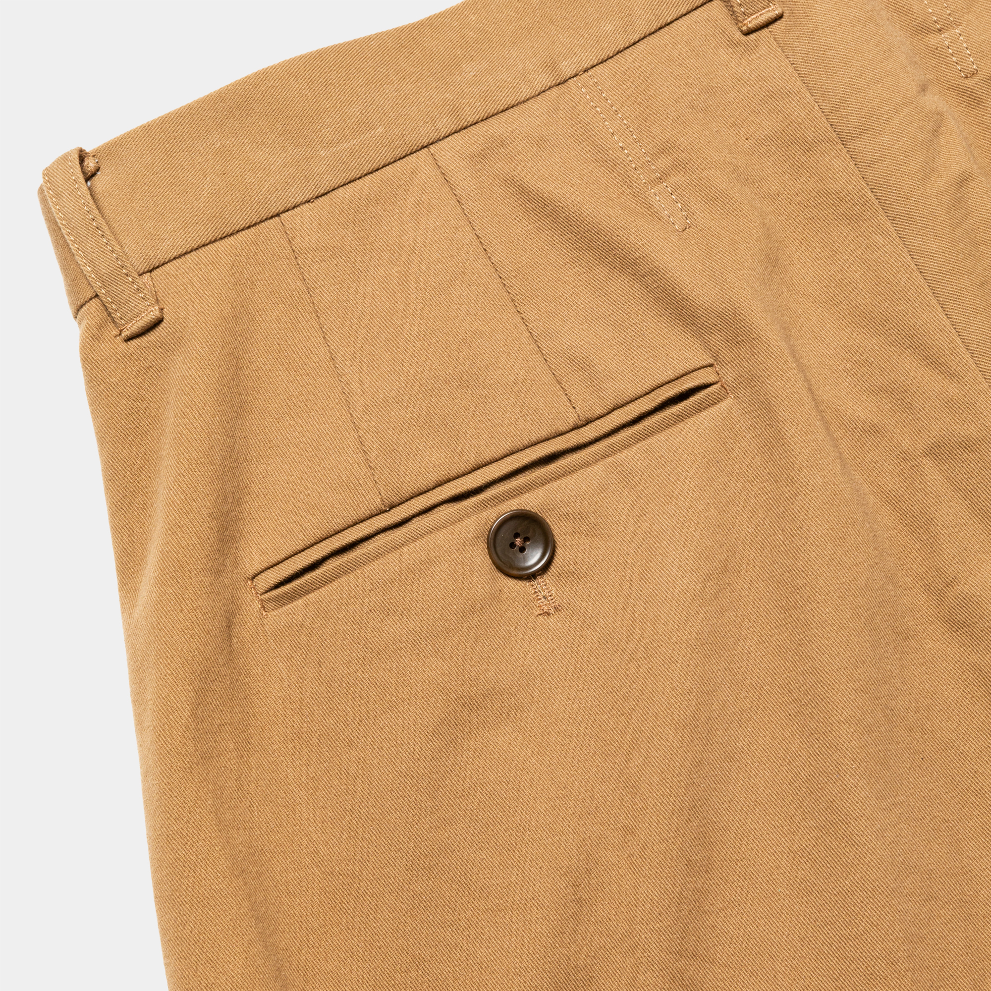 Dress Chino High-waist Slacks/Beige