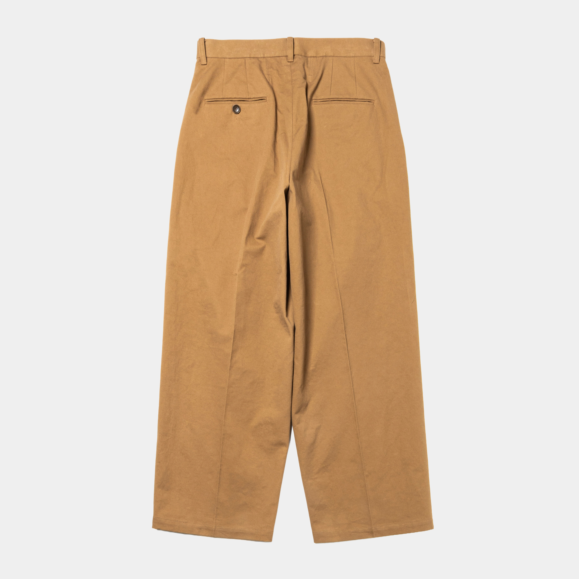 Dress Chino High-waist Slacks/Beige