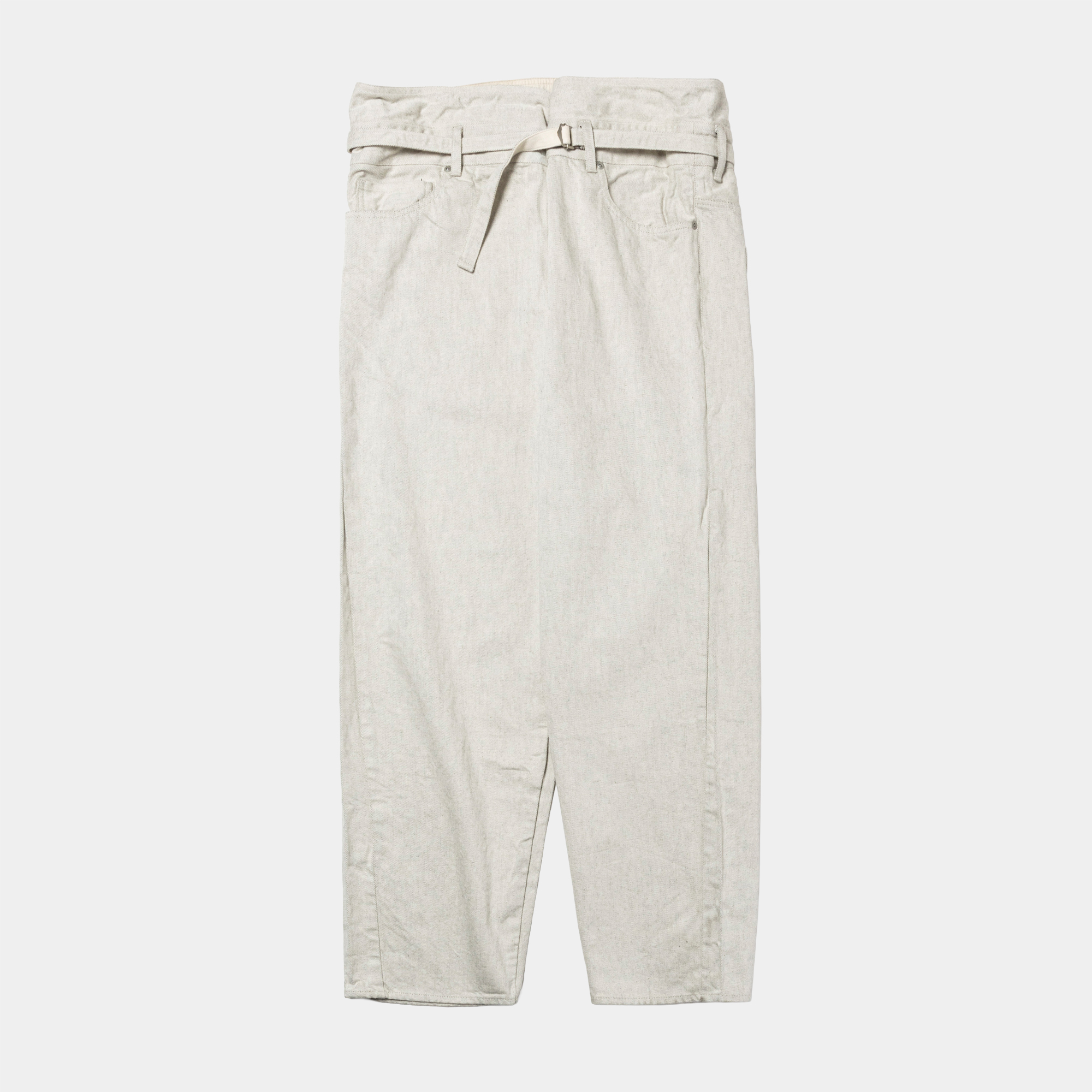 Fade Denim Wrap PT “Tapered”/Off White