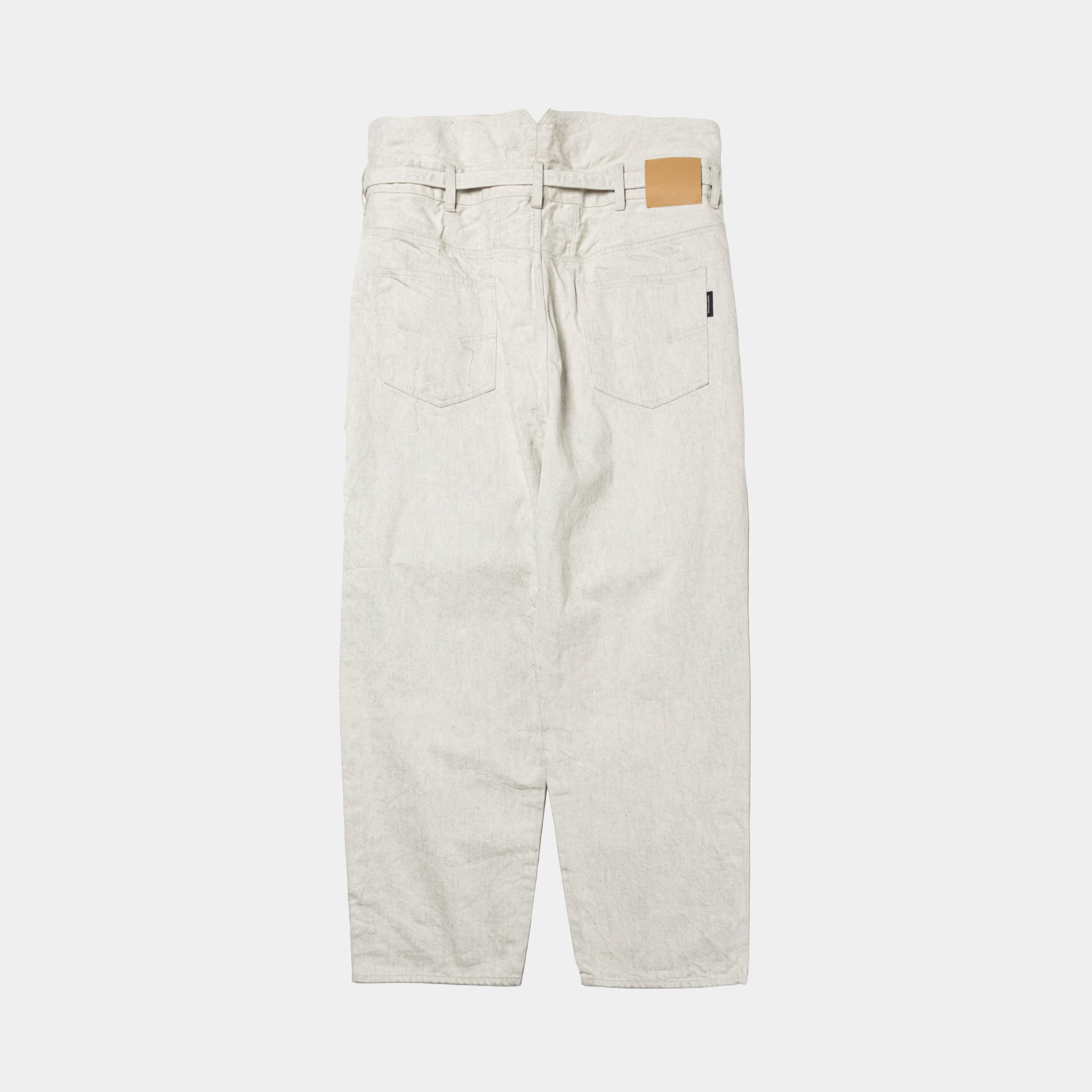 Fade Denim Wrap PT “Tapered”/Off White