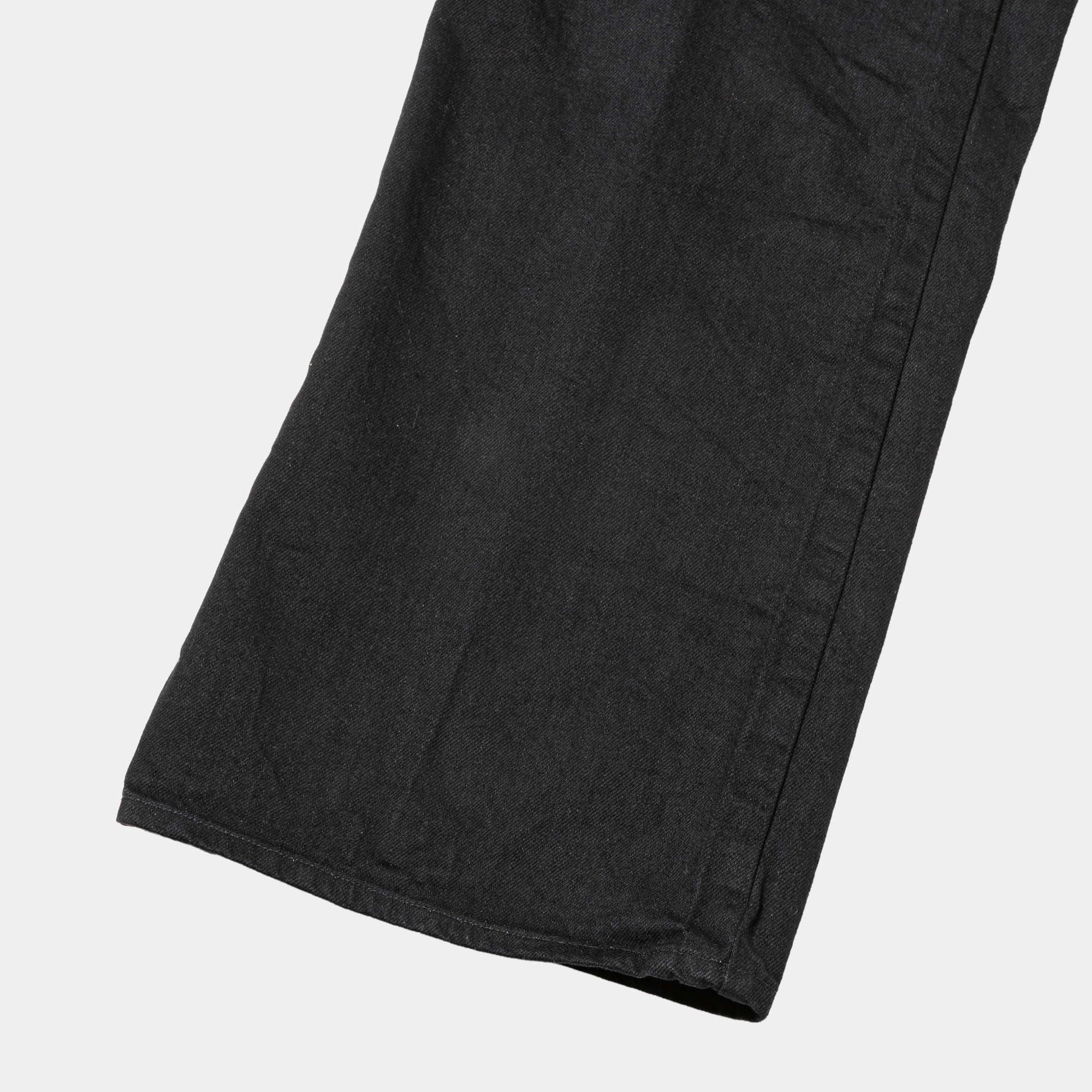Fade Denim Wrap PT “Flare”/Off Black