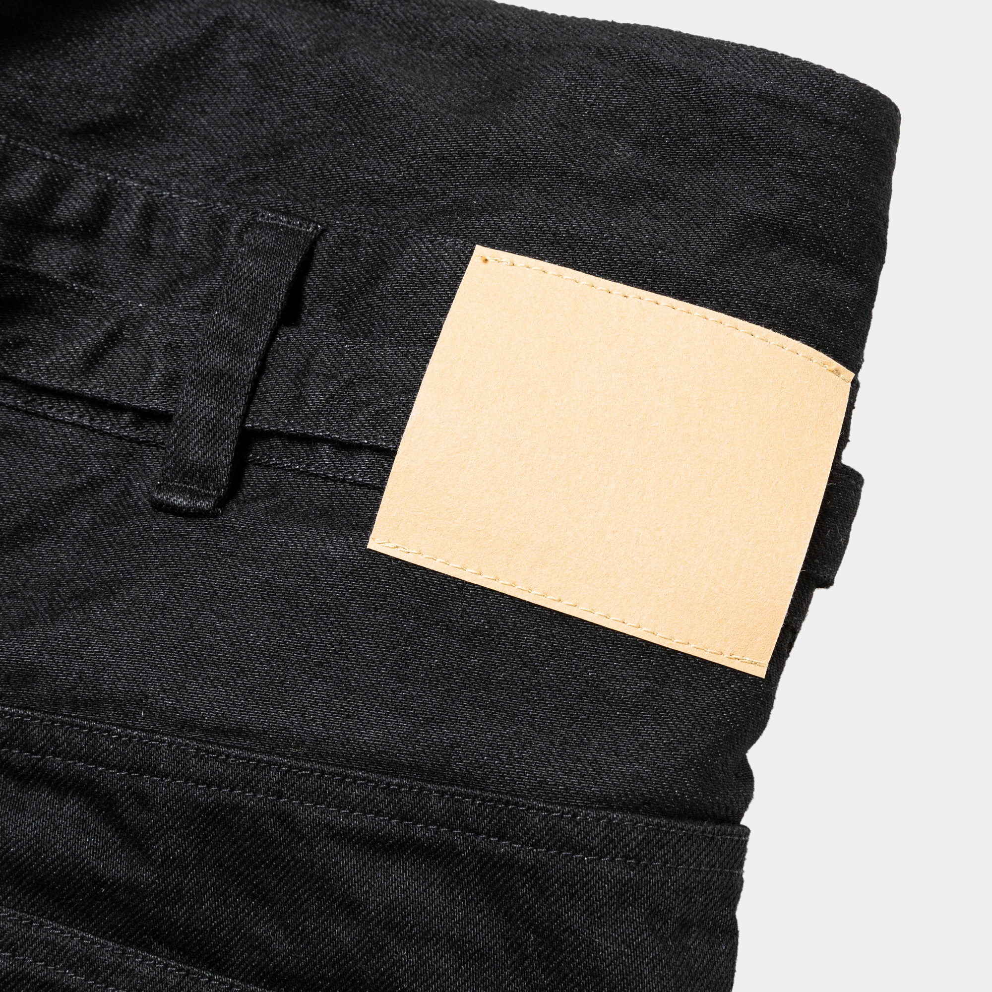 Fade Denim Wrap PT “Wide”/Off Black