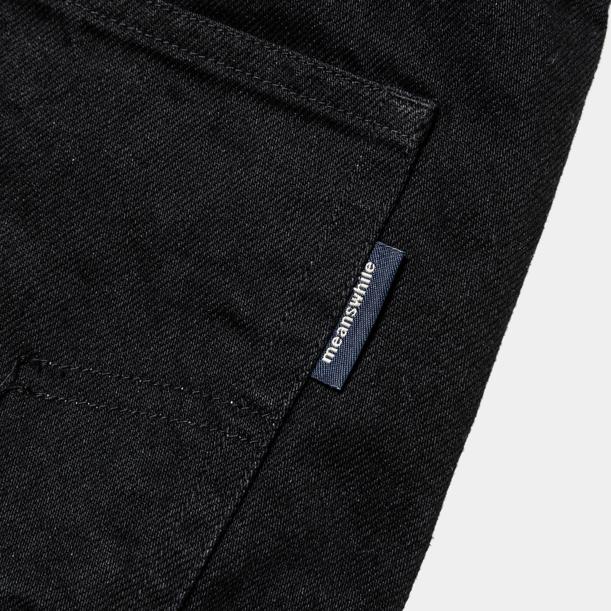 Fade Denim Wrap PT “Wide”/Off Black