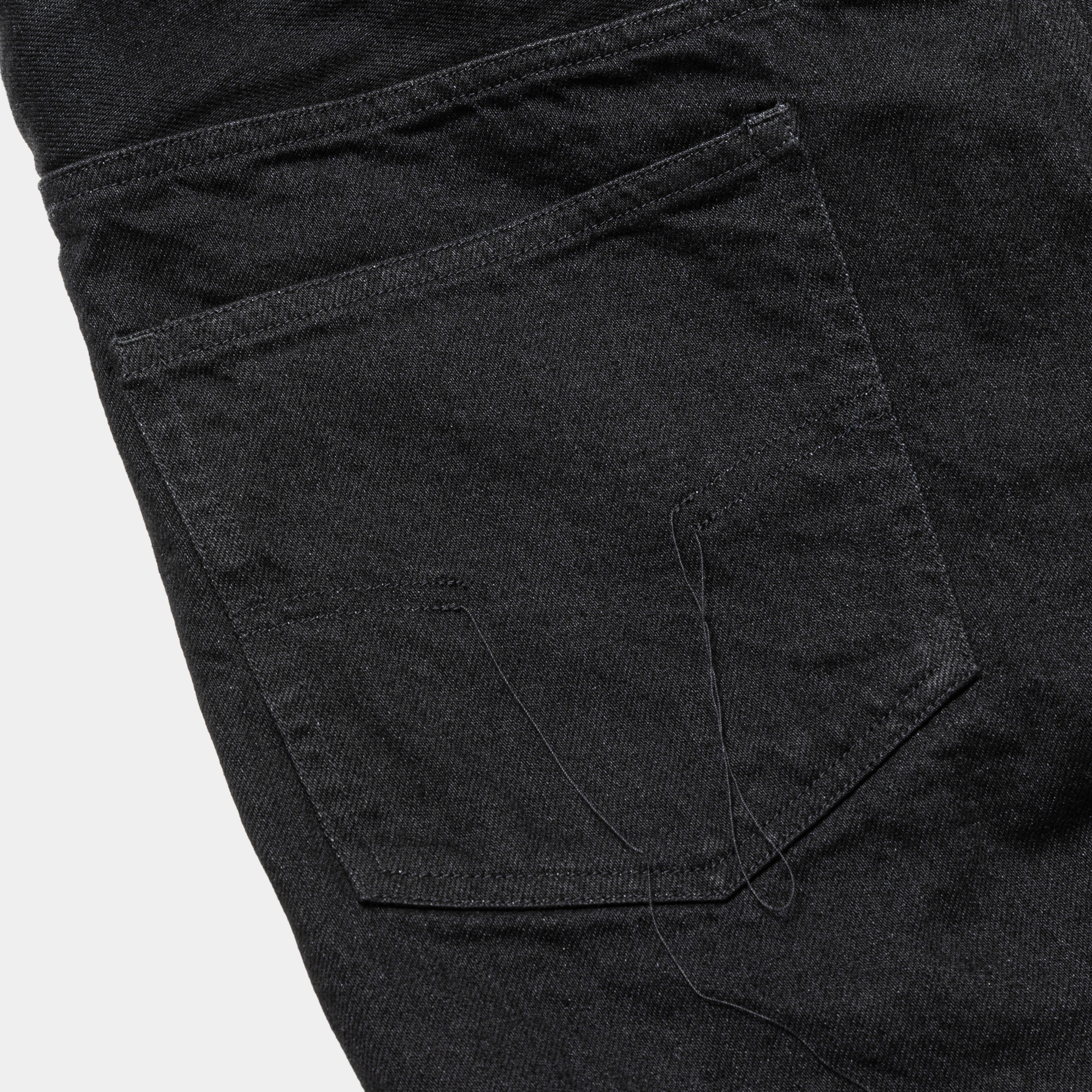 Fade Denim Wrap PT “Wide”/Off Black