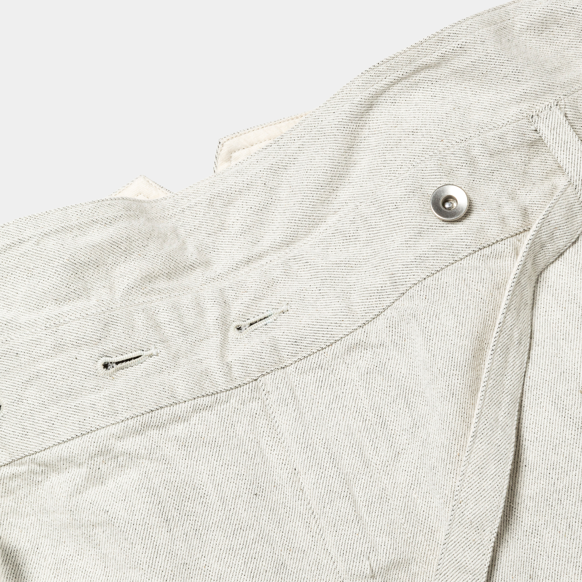 Fade Denim Wrap PT “Tapered”/Off White
