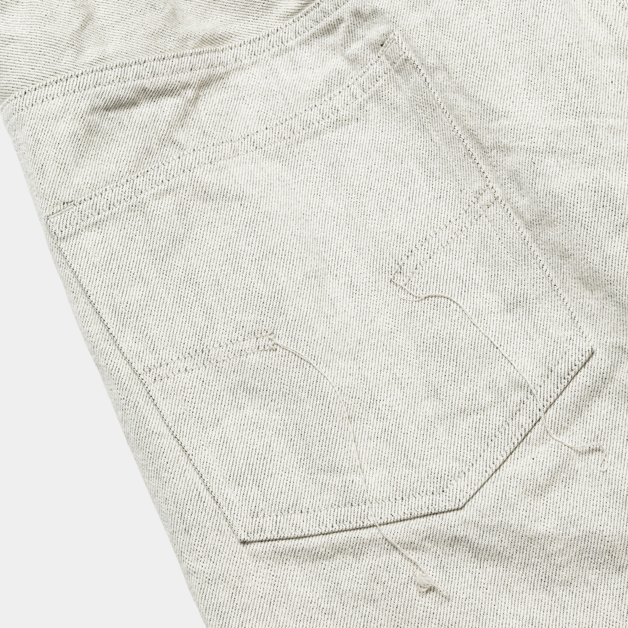 Fade Denim Wrap PT “Tapered”/Off White