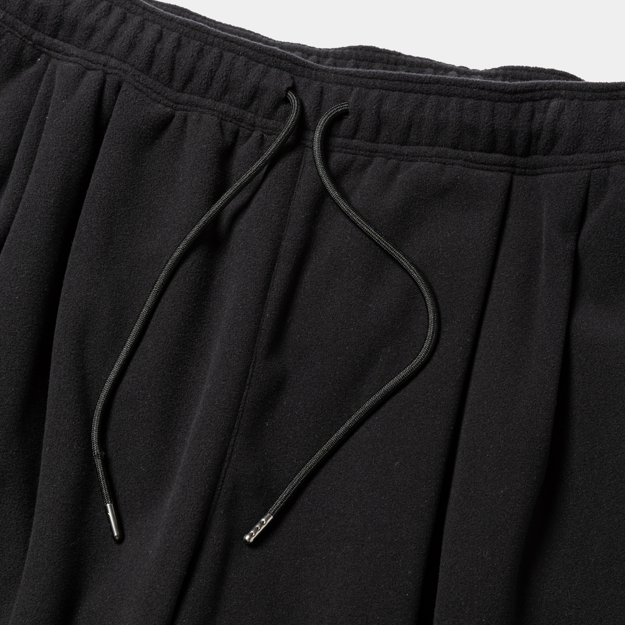 Polartec® Fleece Wide Slacks/Off Black