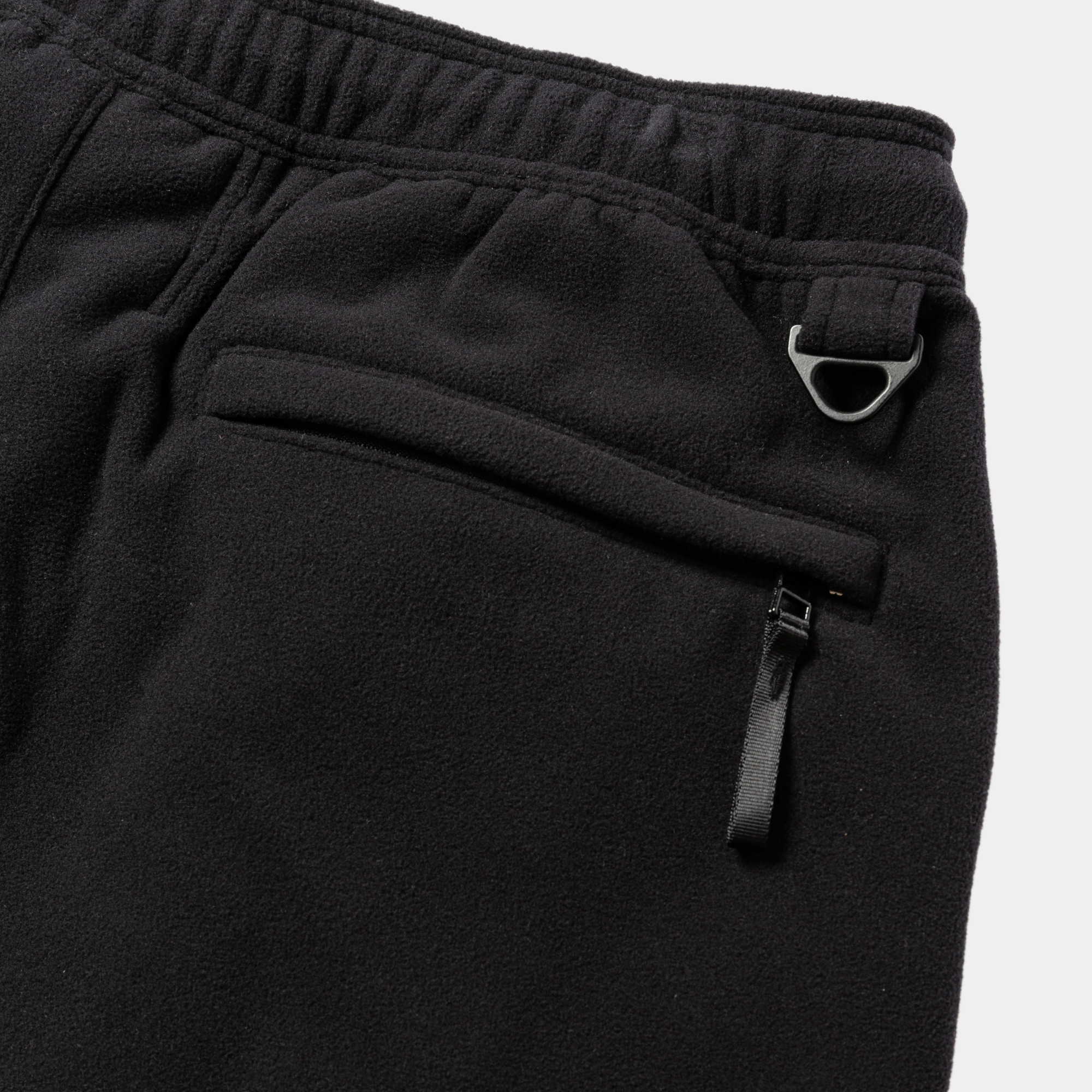 Polartec® Fleece Wide Slacks/Off Black