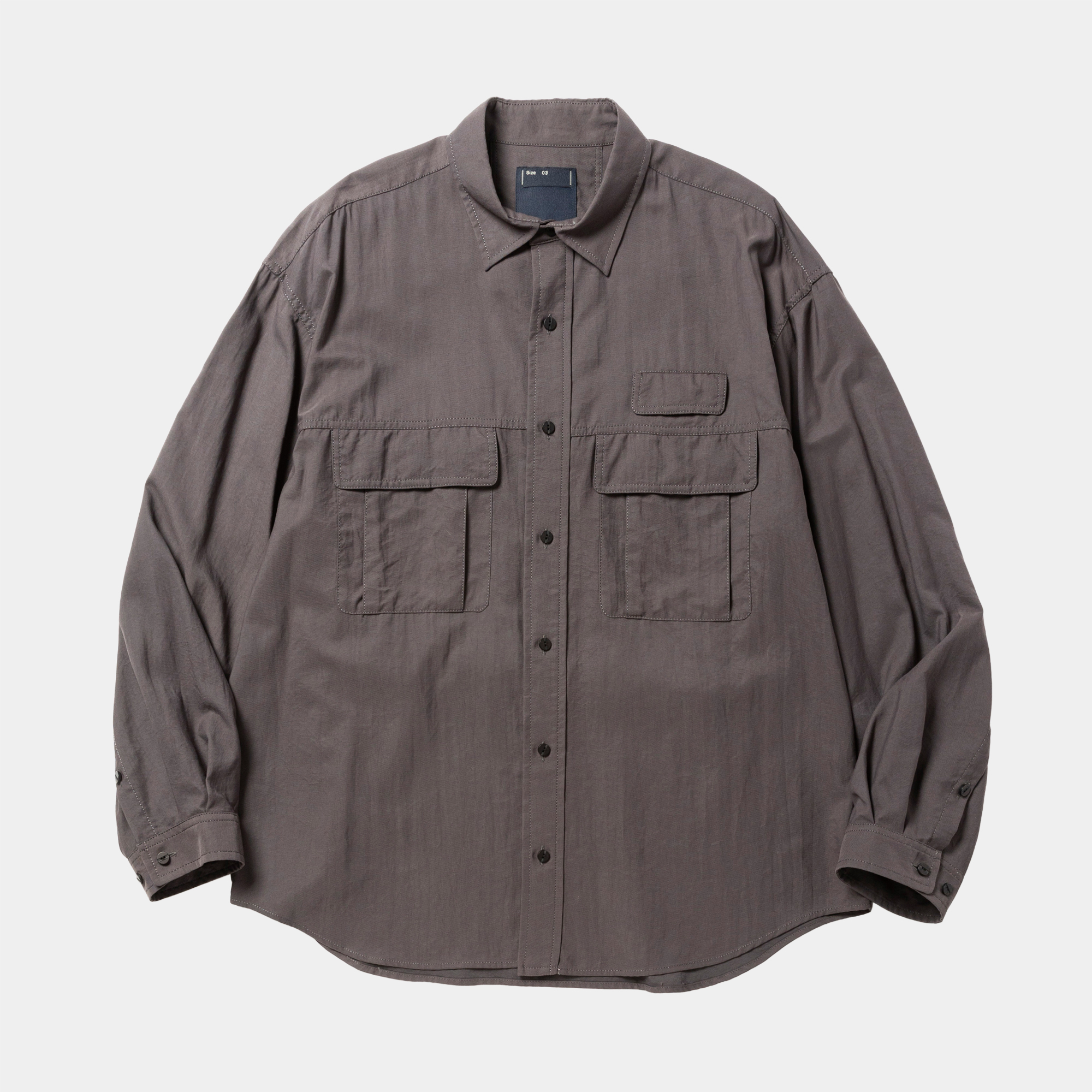 Crisp Tussah Luggage SH/D.Grey
