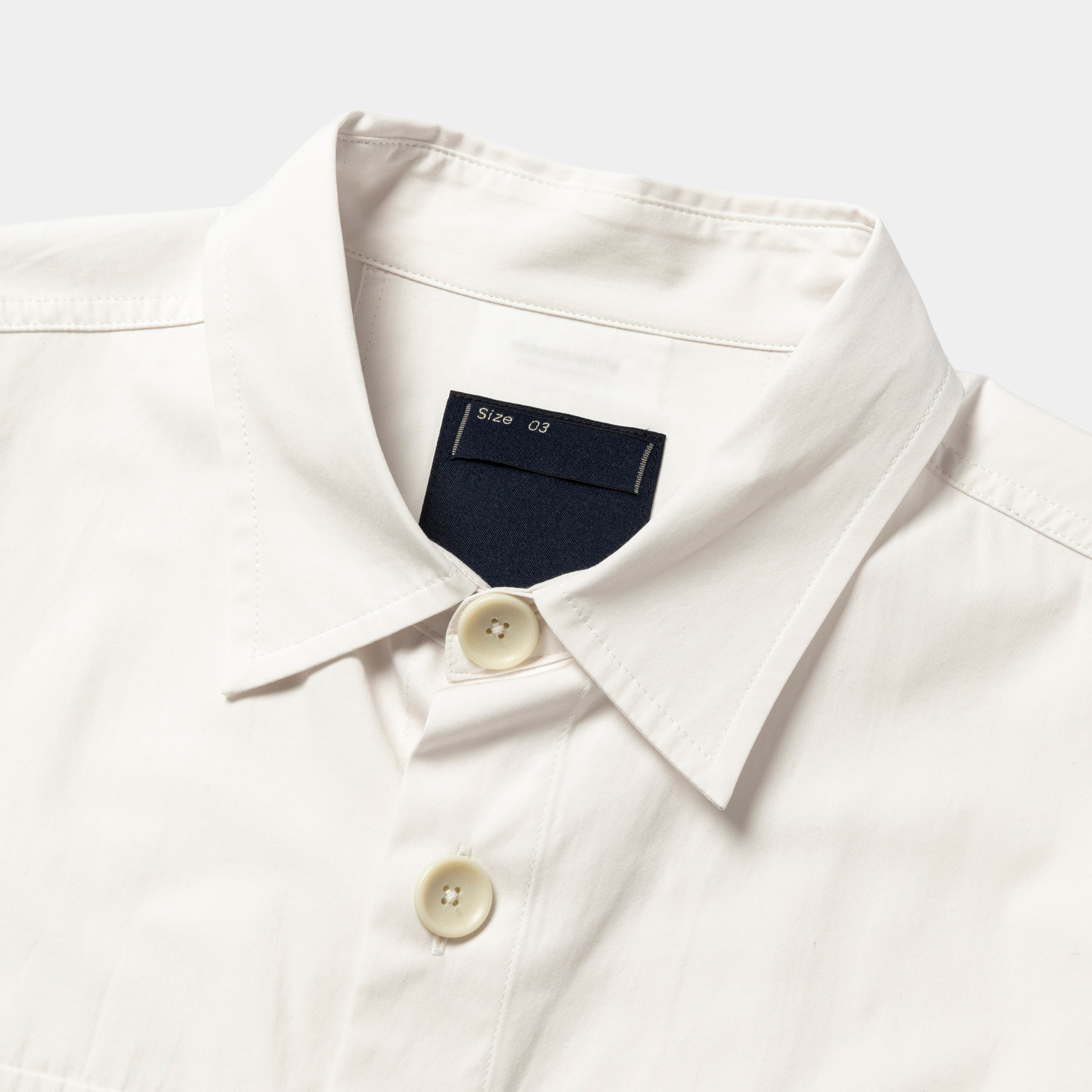 Trinity Chambray Safari Short SH/RGB White