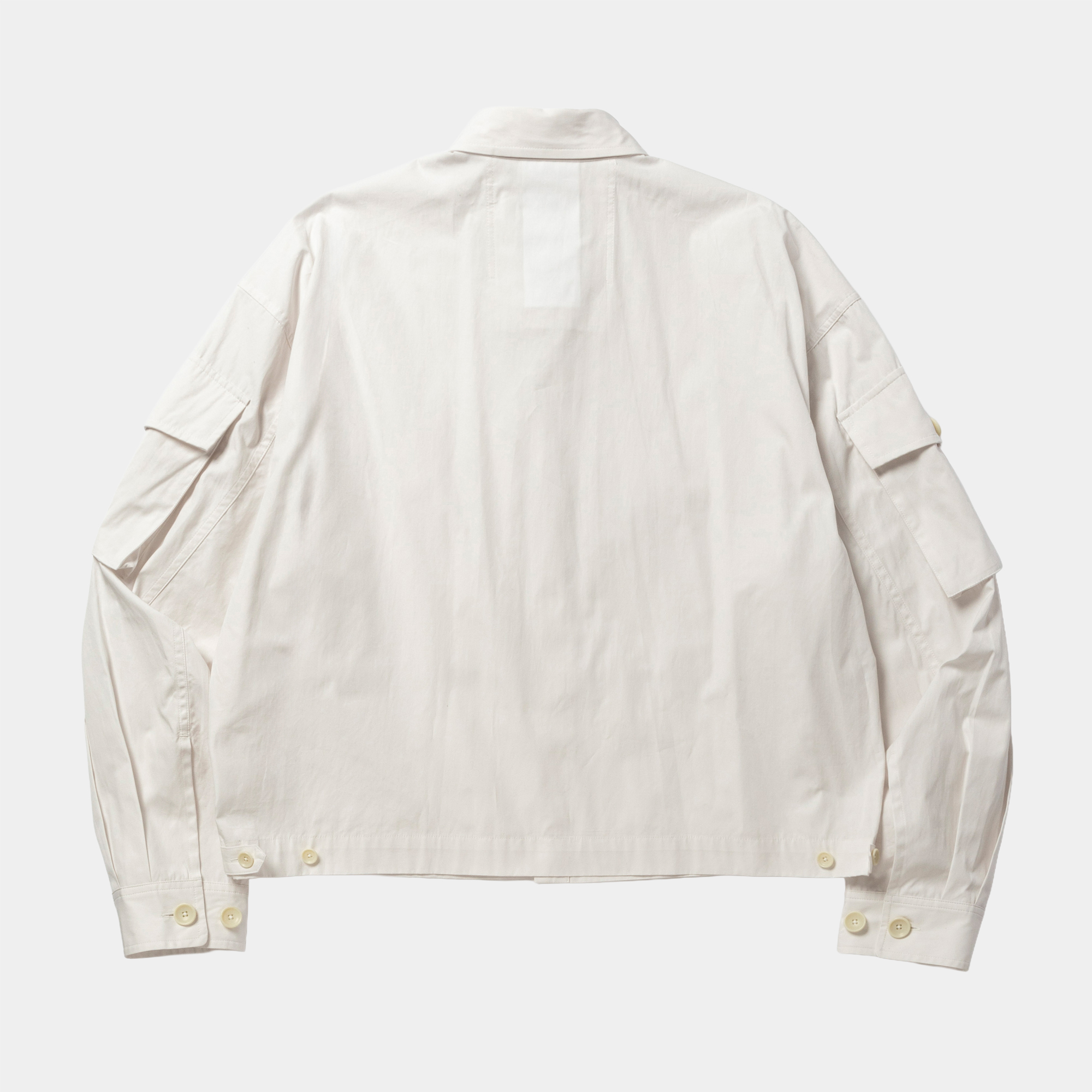 Trinity Chambray Safari Short SH/RGB White