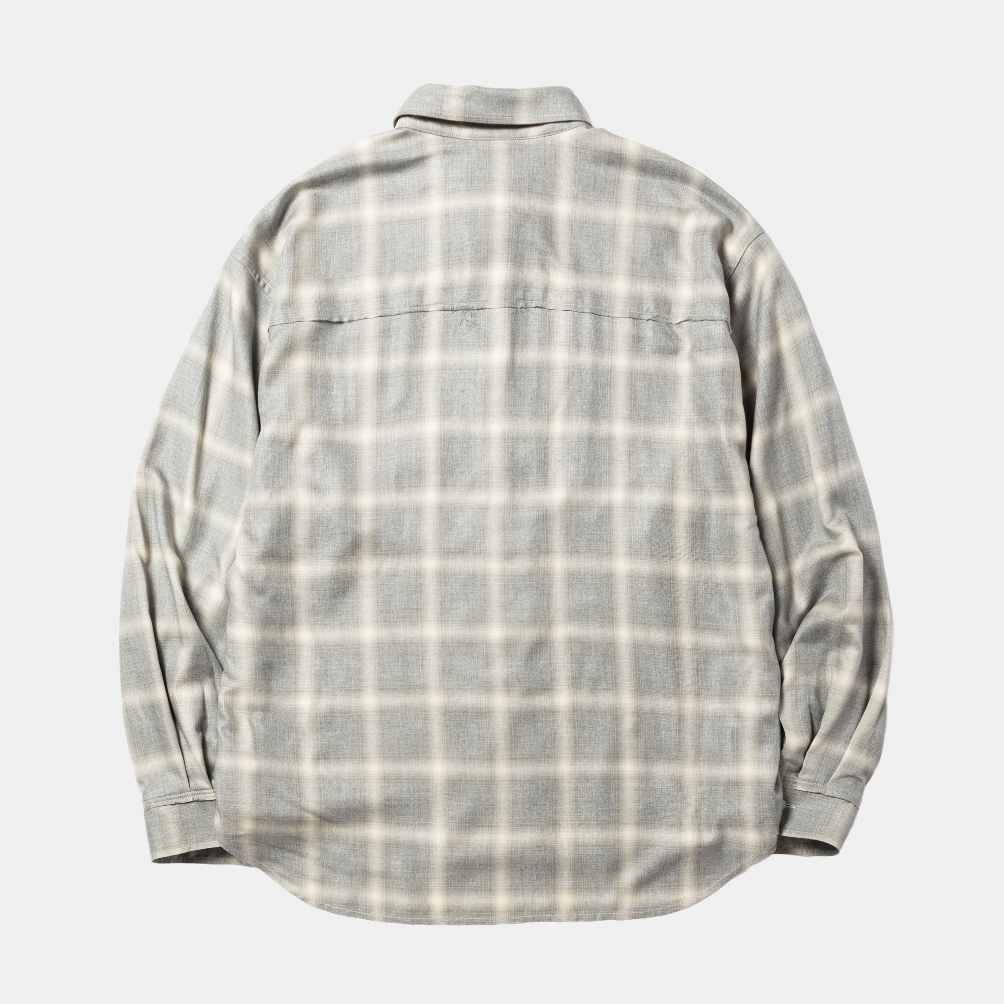 Ombre Side Slit L/S SH/Grey
