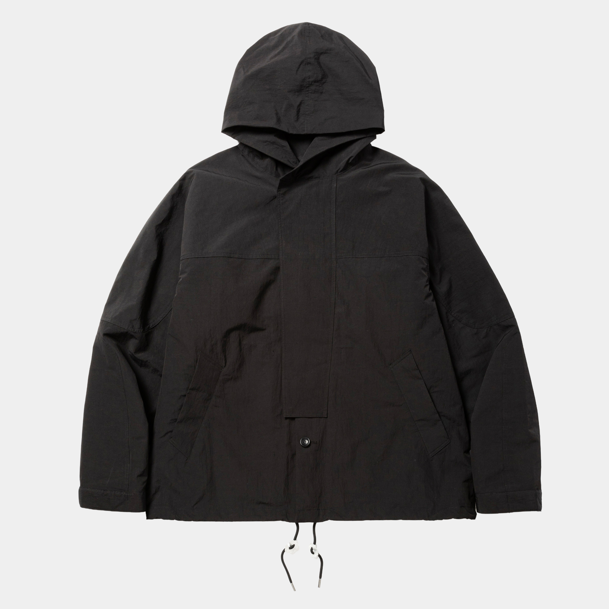 Neutral Hooded Blouson/Off Black