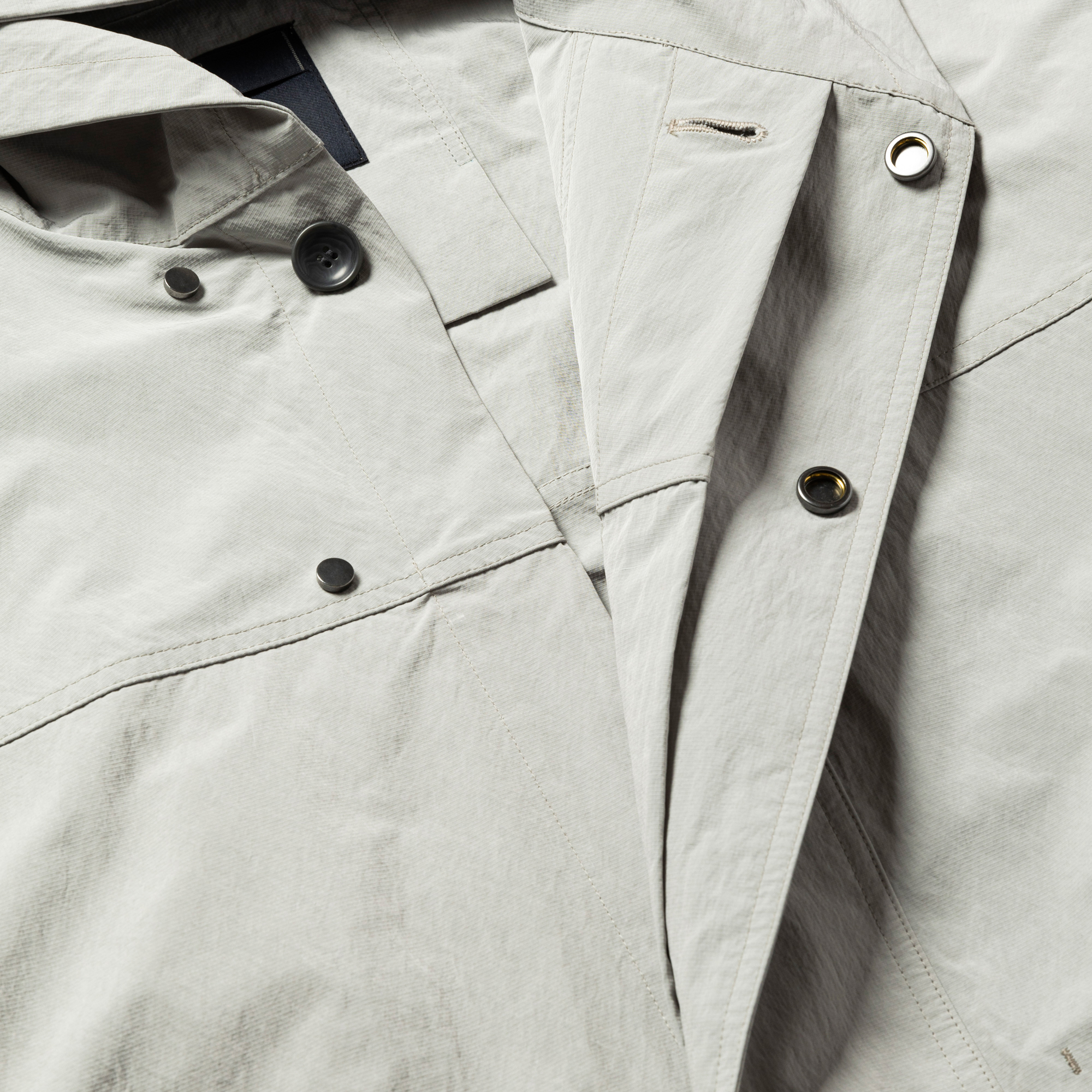 Neutral Hooded Blouson/Moon