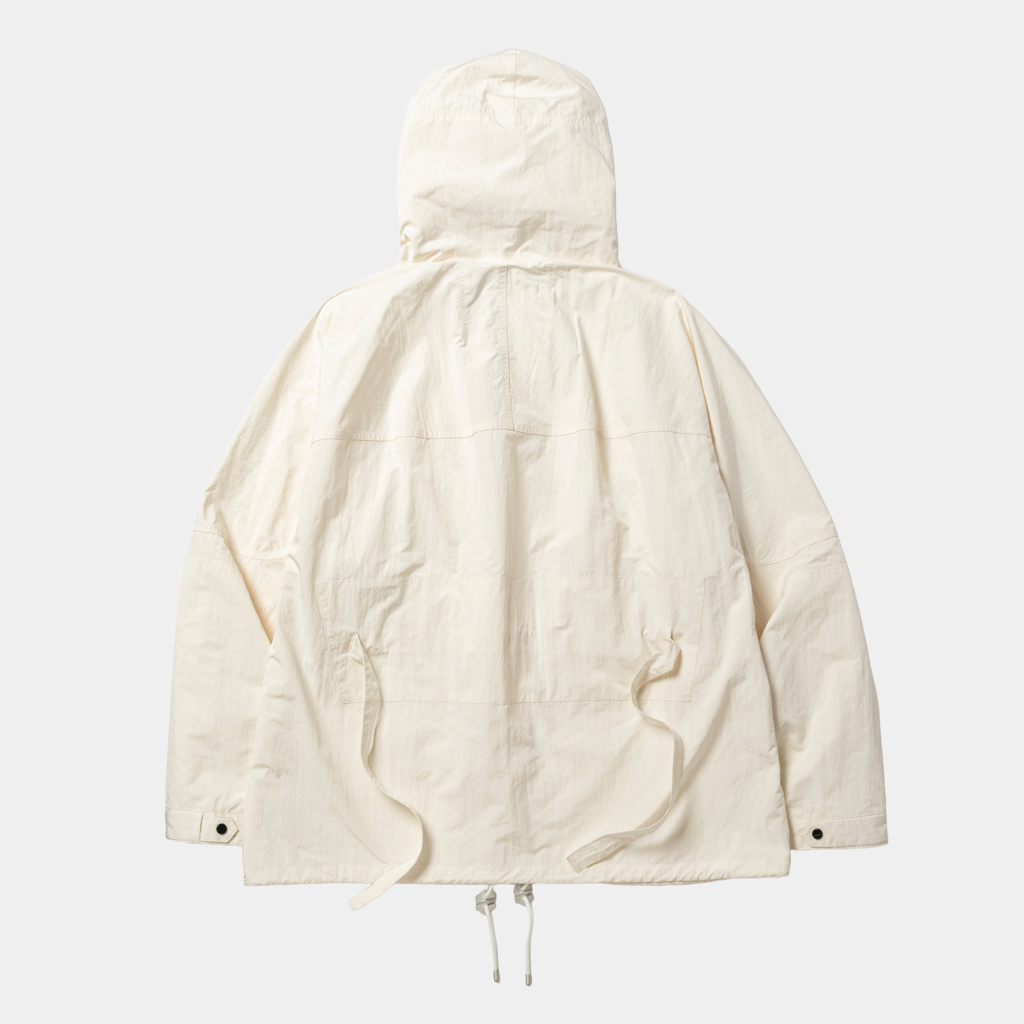 Neutral Hooded Blouson/Off White