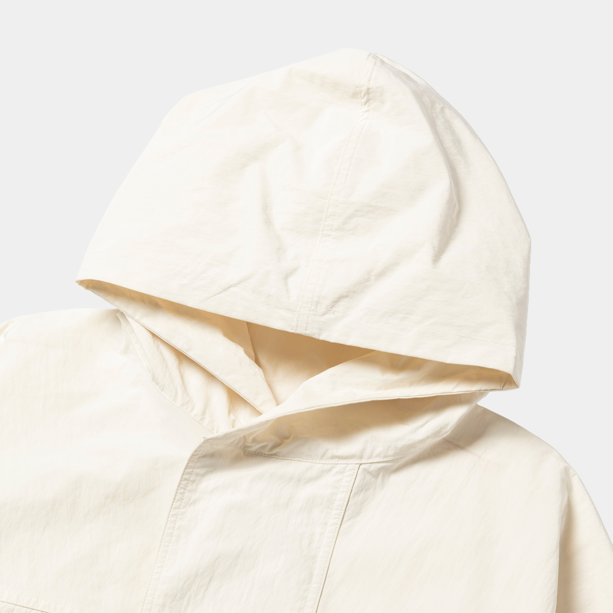 Neutral Hooded Blouson/Off White